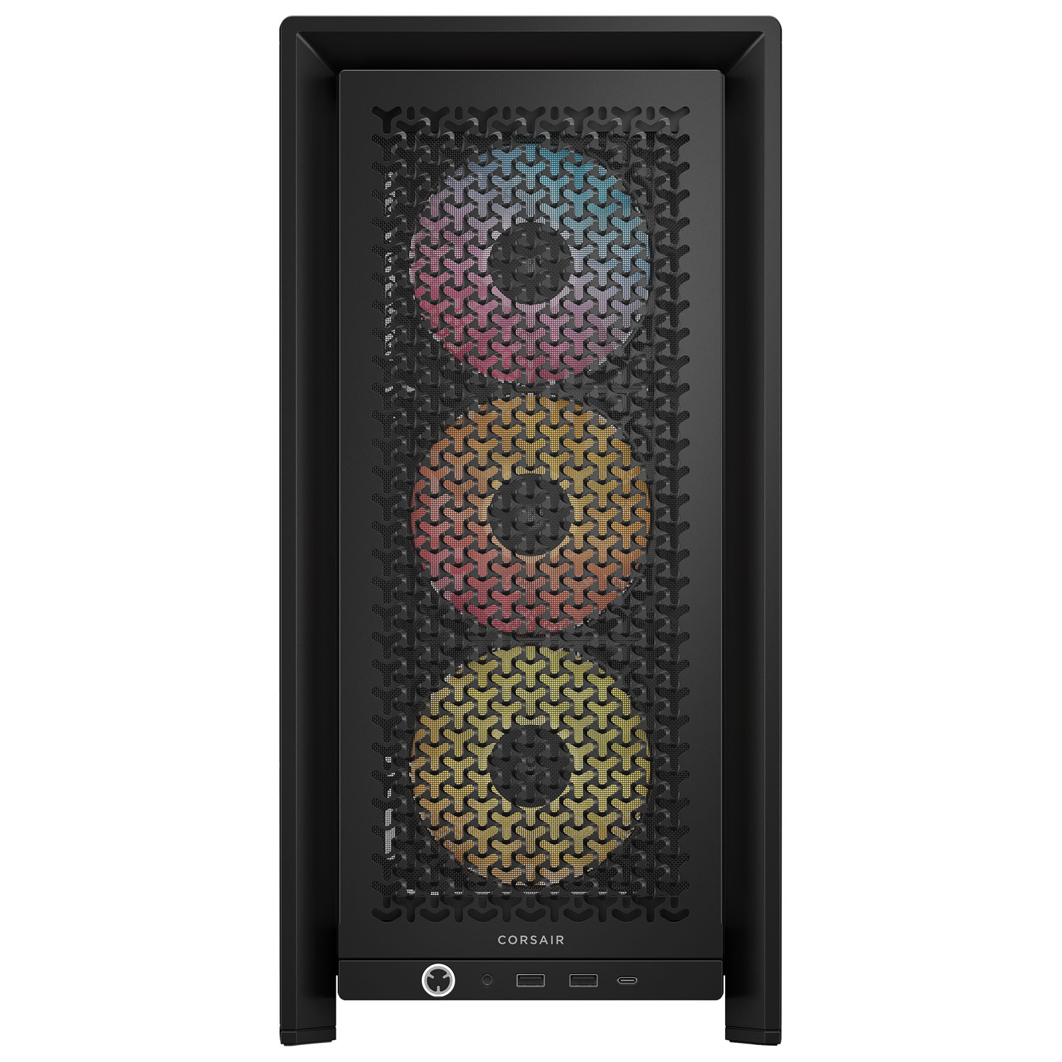 Corsair Frame 4000D ARGB Mid-Tower ATX Computer Case - Black