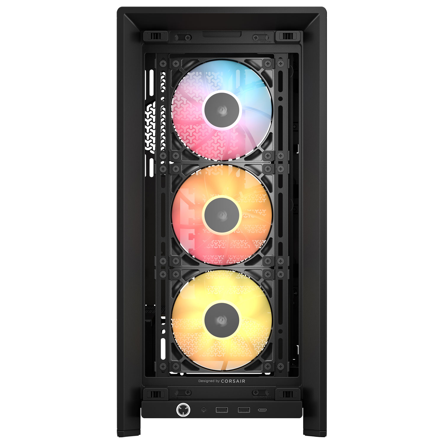 Corsair Frame 4000D ARGB Mid-Tower ATX Computer Case - Black