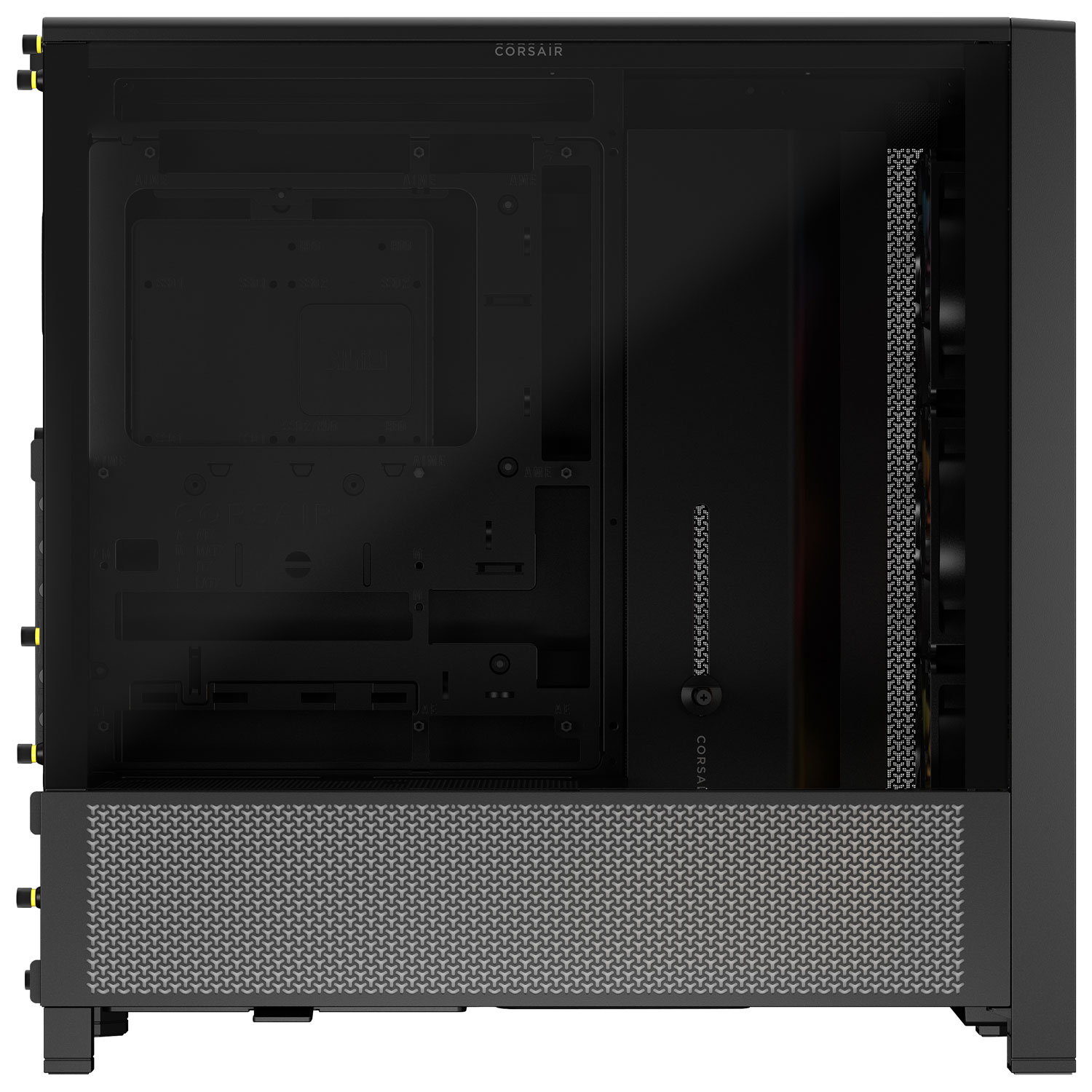 Corsair Frame 4000D ARGB Mid-Tower ATX Computer Case - Black