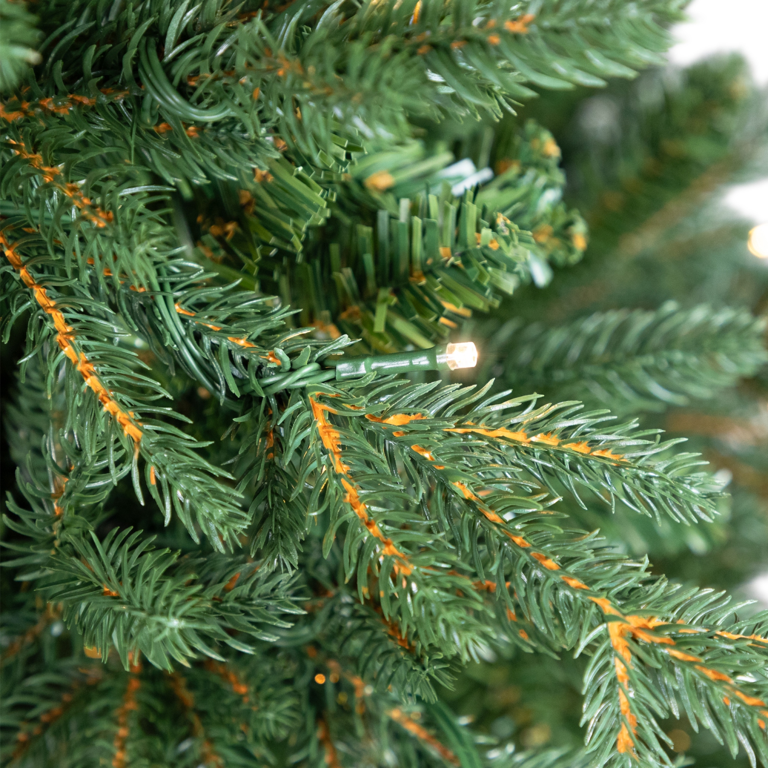 Real Touch™ Pre-Lit Cumberland Pine Artificial Christmas Tree - 12' Warm White LED