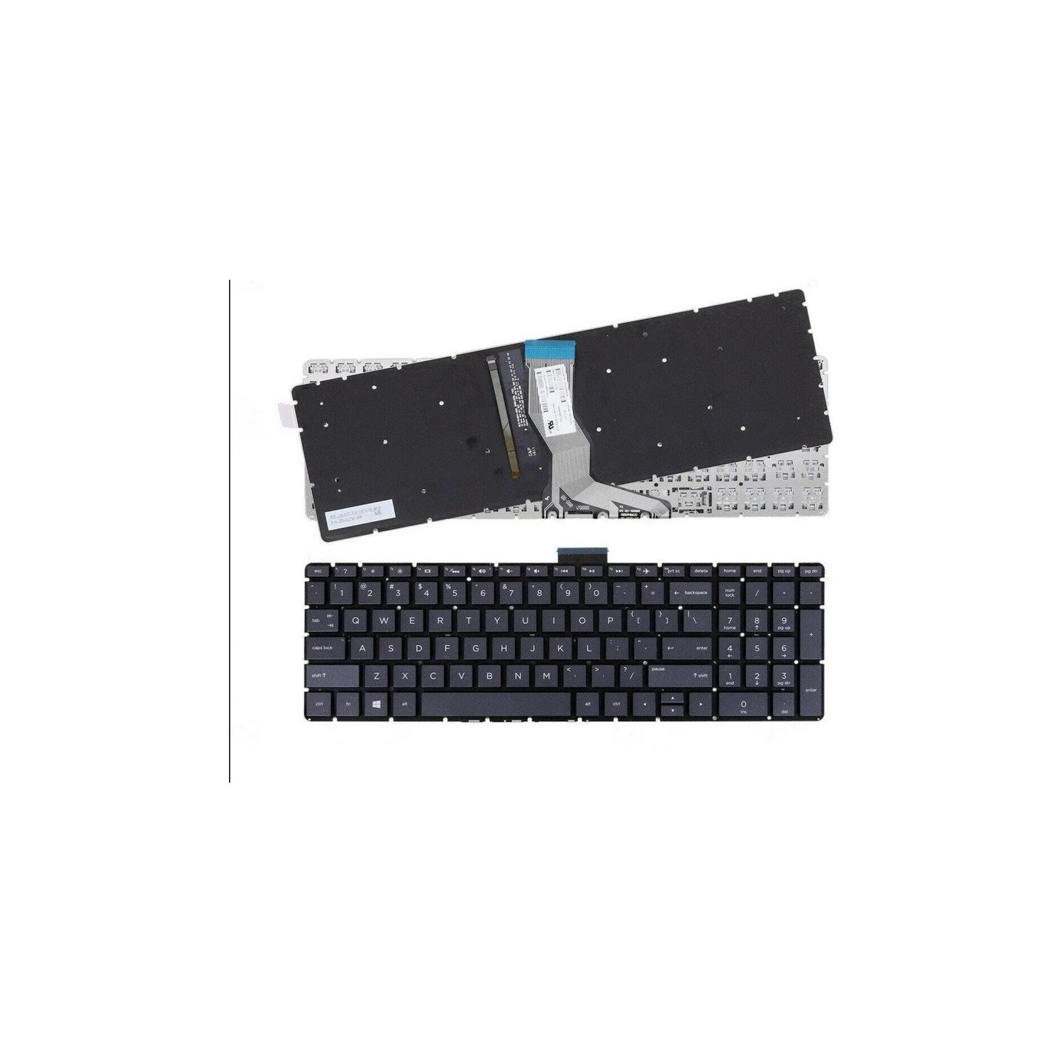 Clavier de remplacement LIXSUNTEK Compatible avec le Pavilion 15-CB 15-CC 15-CD 15-CK 15-CS 15-RA 15-BU 15-EF 15T-BR 15T-BS 15Z-BW 15G-BX Envy