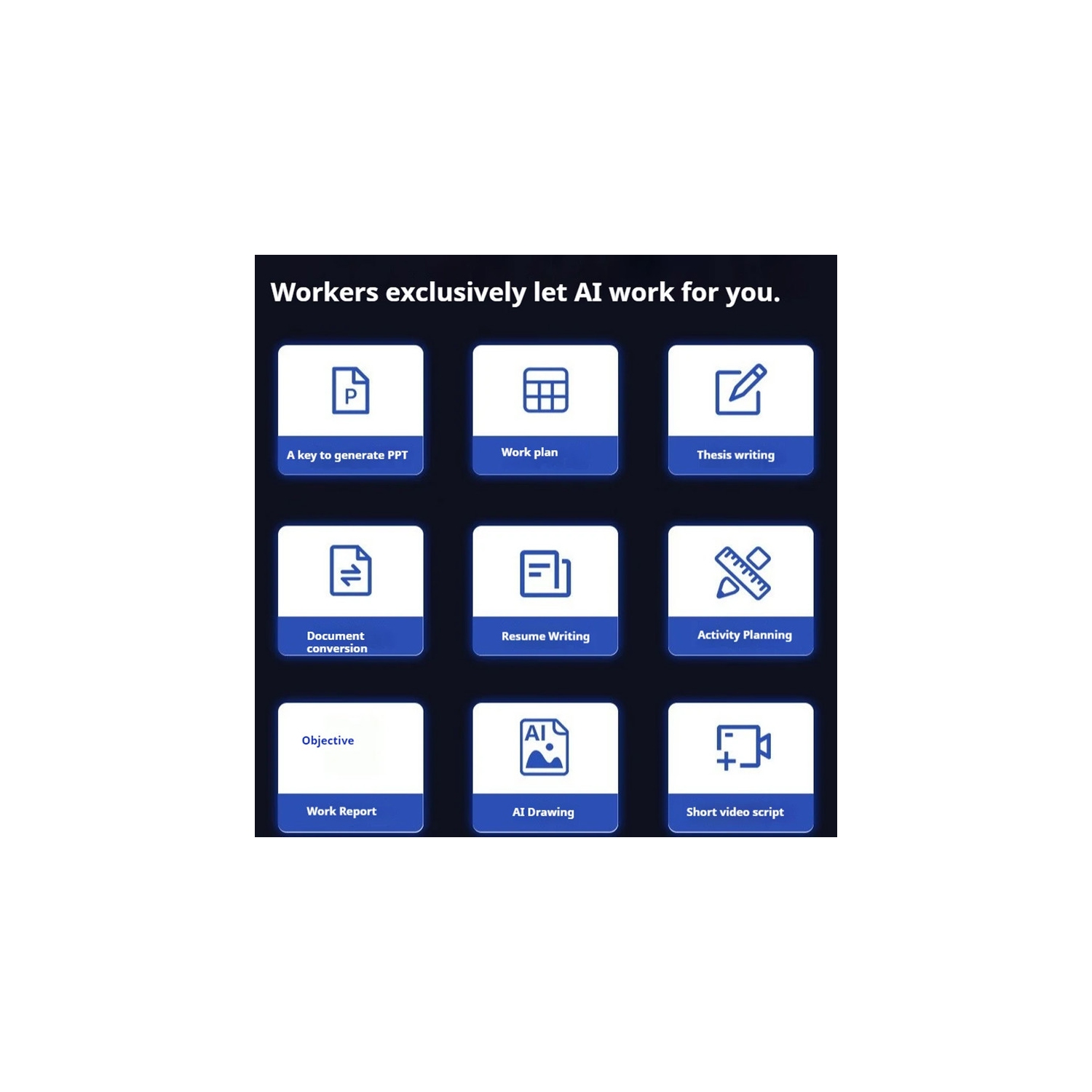 Bluetooth Intelligent Wireless Mouse Multilingual Ai Writing Ai Creation Ai Drawing Rechargeable Long-Lasting Battery Life(White)