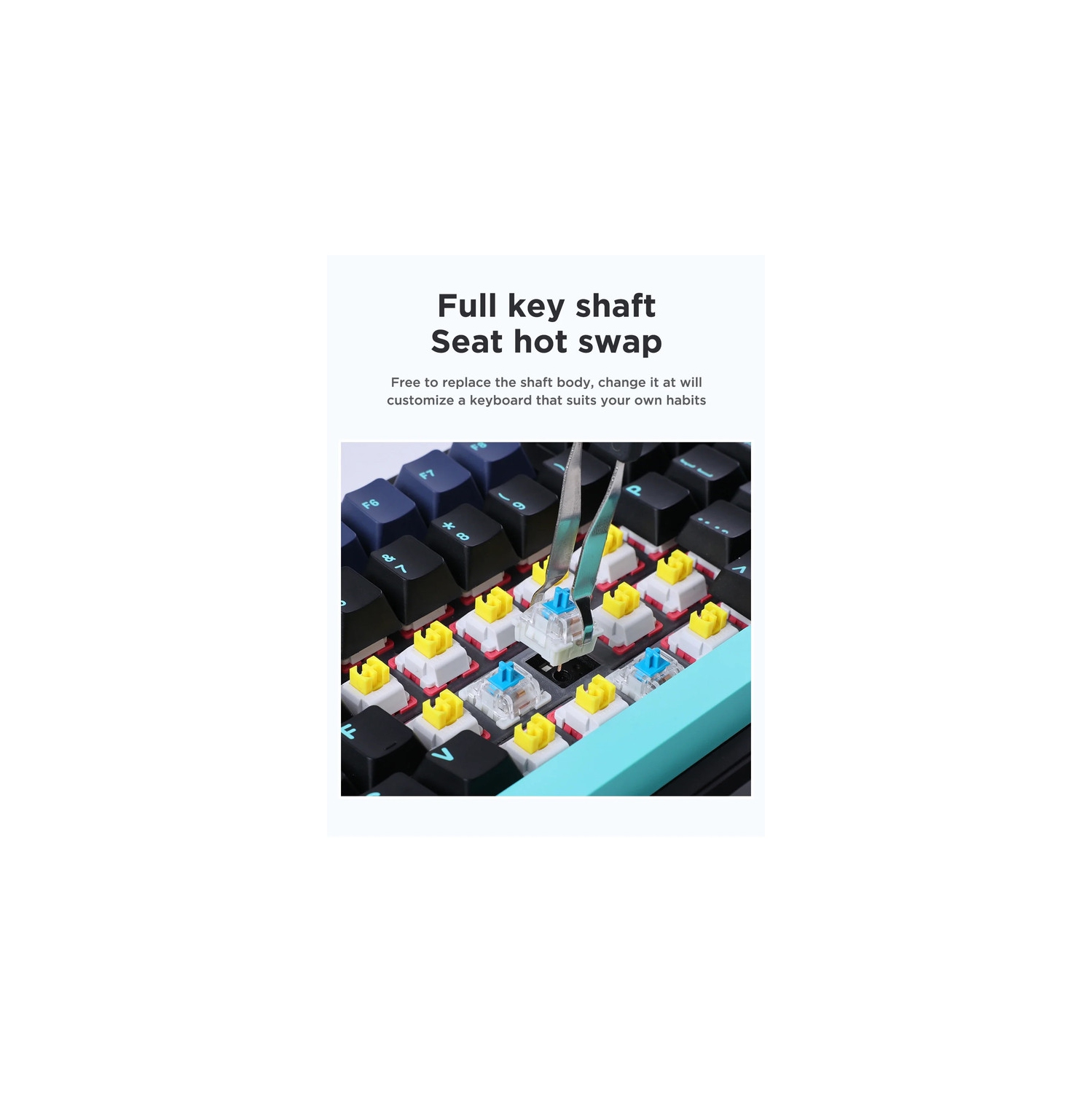 Mechanical Keyboard Tri-Mode Wireless Keyboard Hot swap 2.4g Bluetooth Customized Gamer Keyboard PC Gaming Laptop