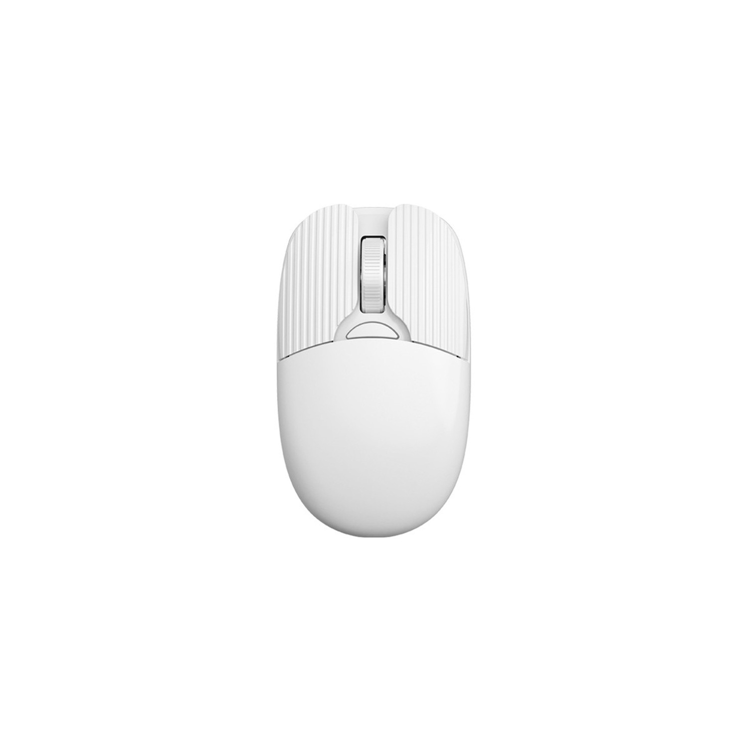 2.4GHz Dual-mode Wireless Mouse Noiseless Low Energy Consumption Ergonomics Wireless Mouse Convenient 1600DPI(White)
