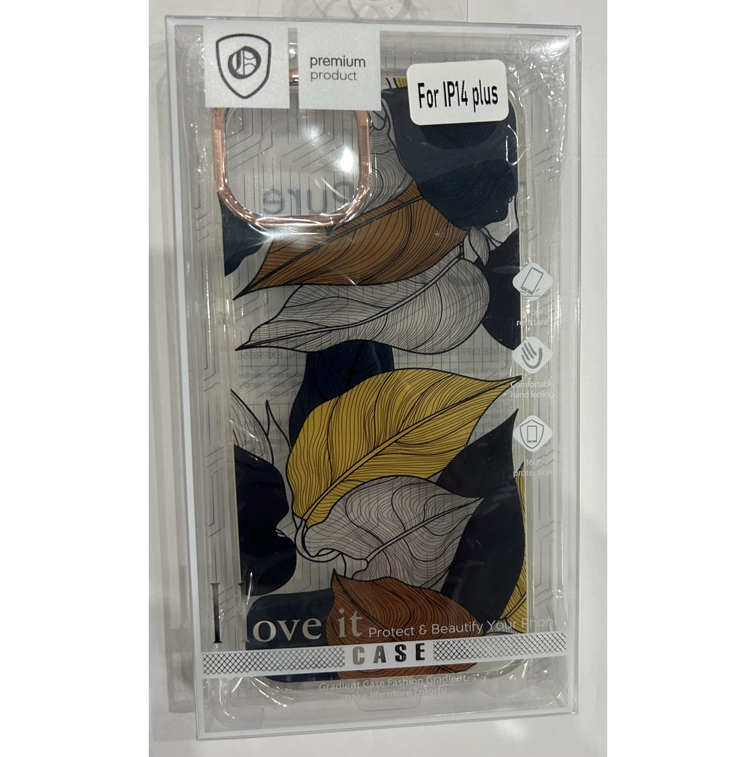 IPhone 14 Plus, motif floral transparent imprimé floral, étui souple en TPUR antichoc pour femmes, étui protecteur fleur pour téléphone, pivoine