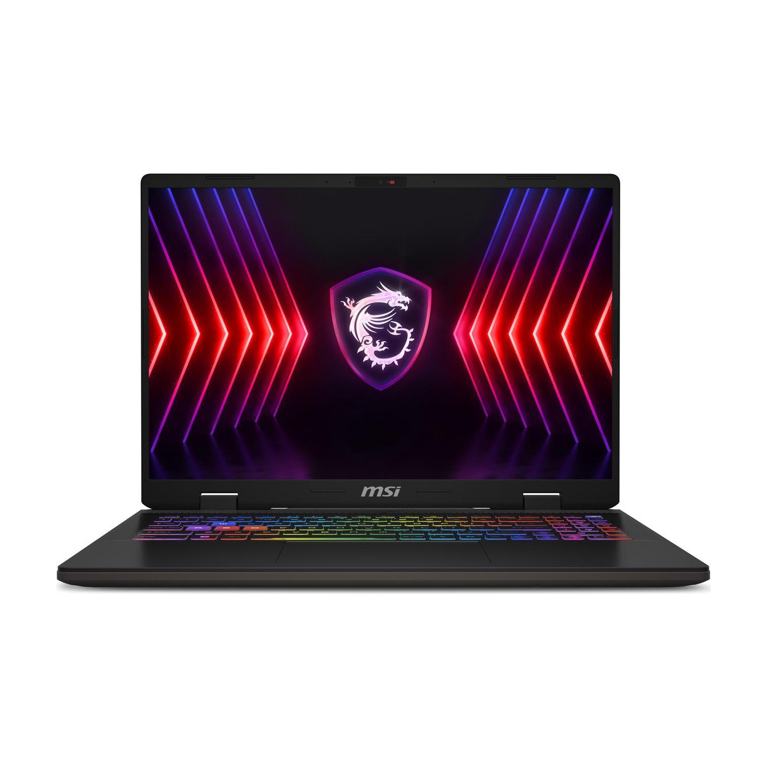 MSI Sword 16.0" 144 Hz FHD+ 1920 x 1200 IPS Gaming Laptop - Intel Core i7-13700HX - GeForce RTX 4070 GPU - 64 GB DDR5 - 2 TB PCIe SSD - Windows 11 Home 64-bit - Cosmo Gray