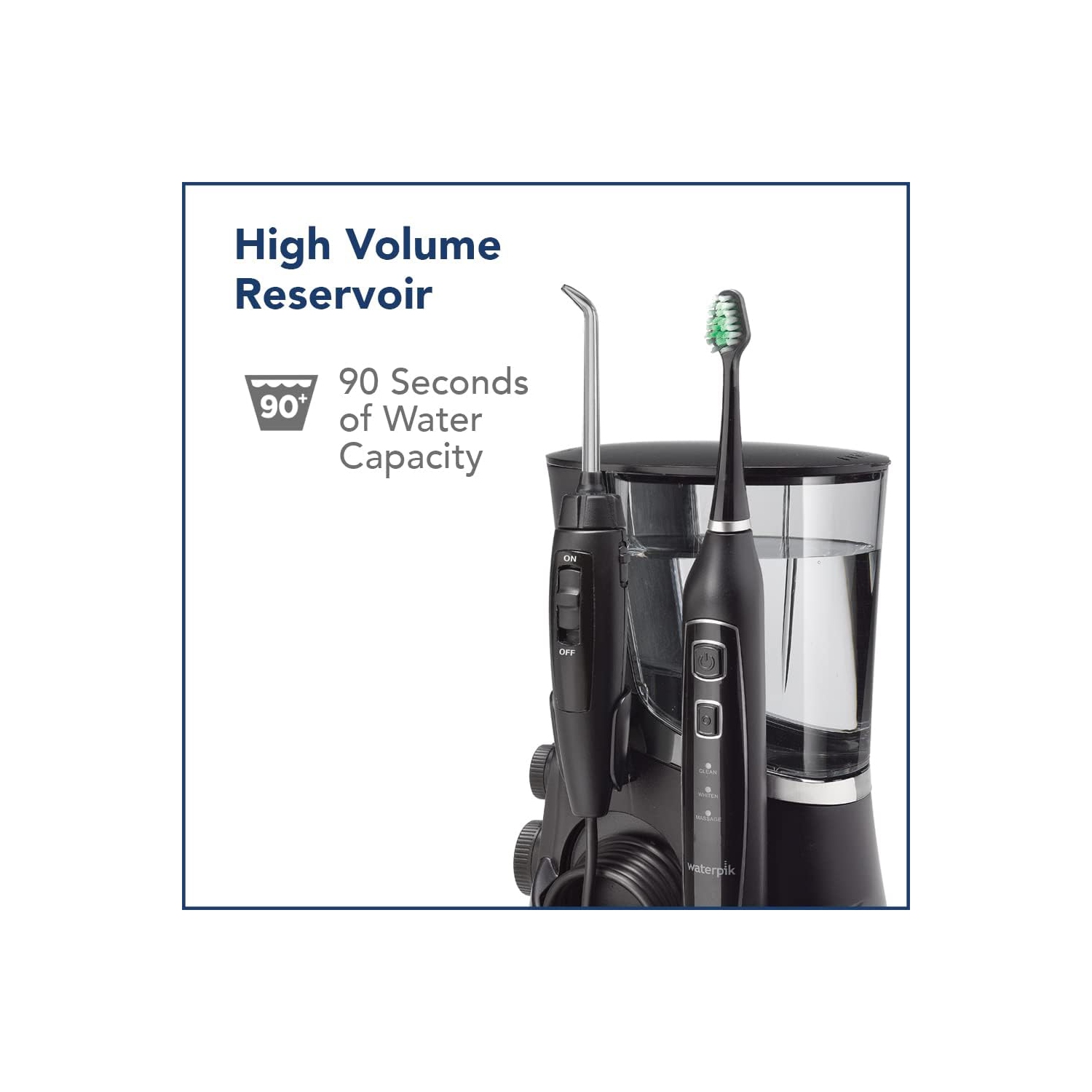 Hydropulseur et brosse à dents sonique Waterpik™ Complete Care 5,0