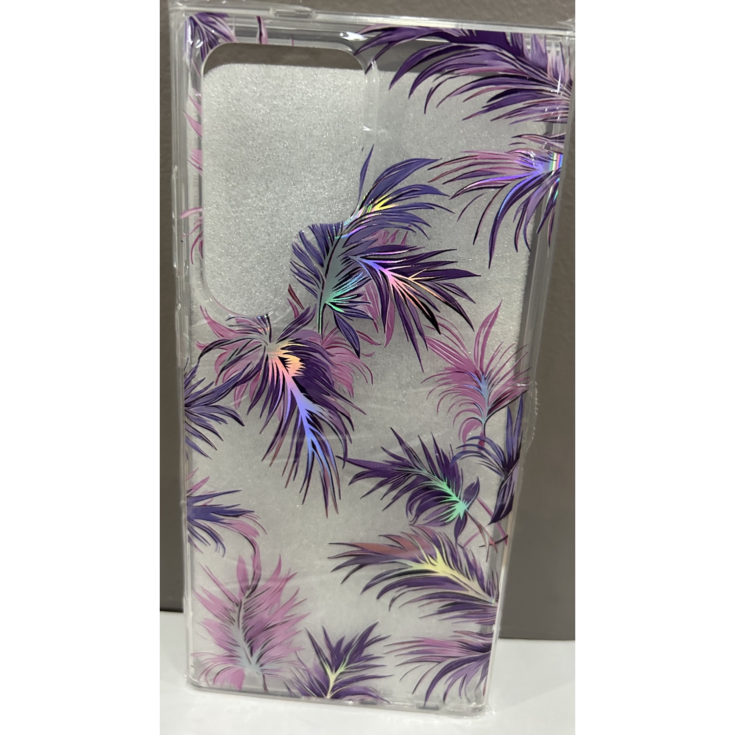 Compatible avec le Galaxy S24 Ultra de Samsung, étui souple en polyuréthane thermoplastique antichoc pour femmes, étui protecteur de fleur pour