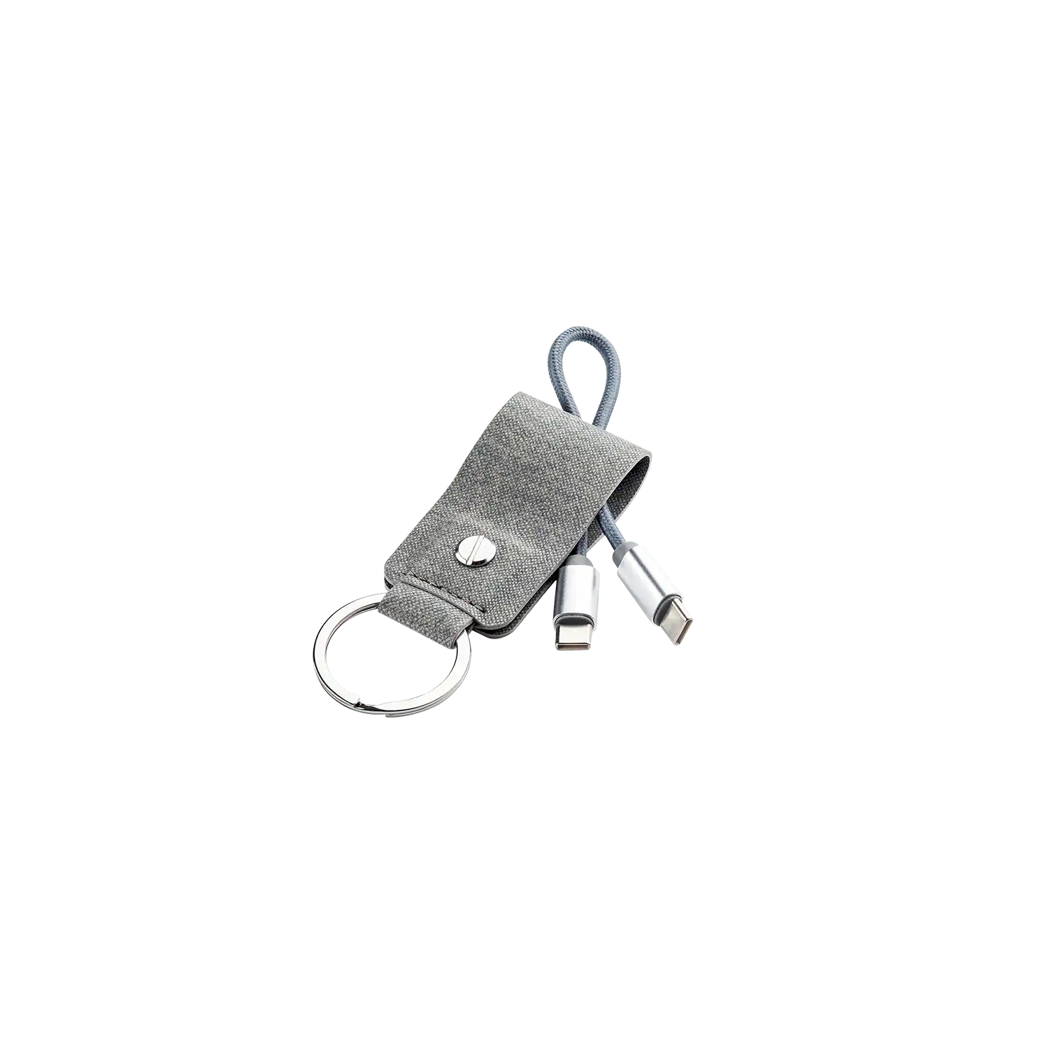 Tylt Keychain USB-C To USB-C Portable Keychain Cable