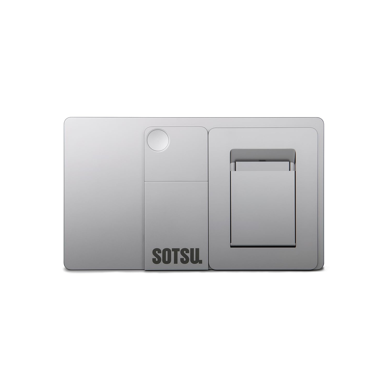 SOTSU FlipAction Touch 14" Premium Portable Monitor SFA14TCLL, FHD IPS Pivoting Dual Laptop Screen, Touchscreen for Cellphone, Gaming, Chrome,