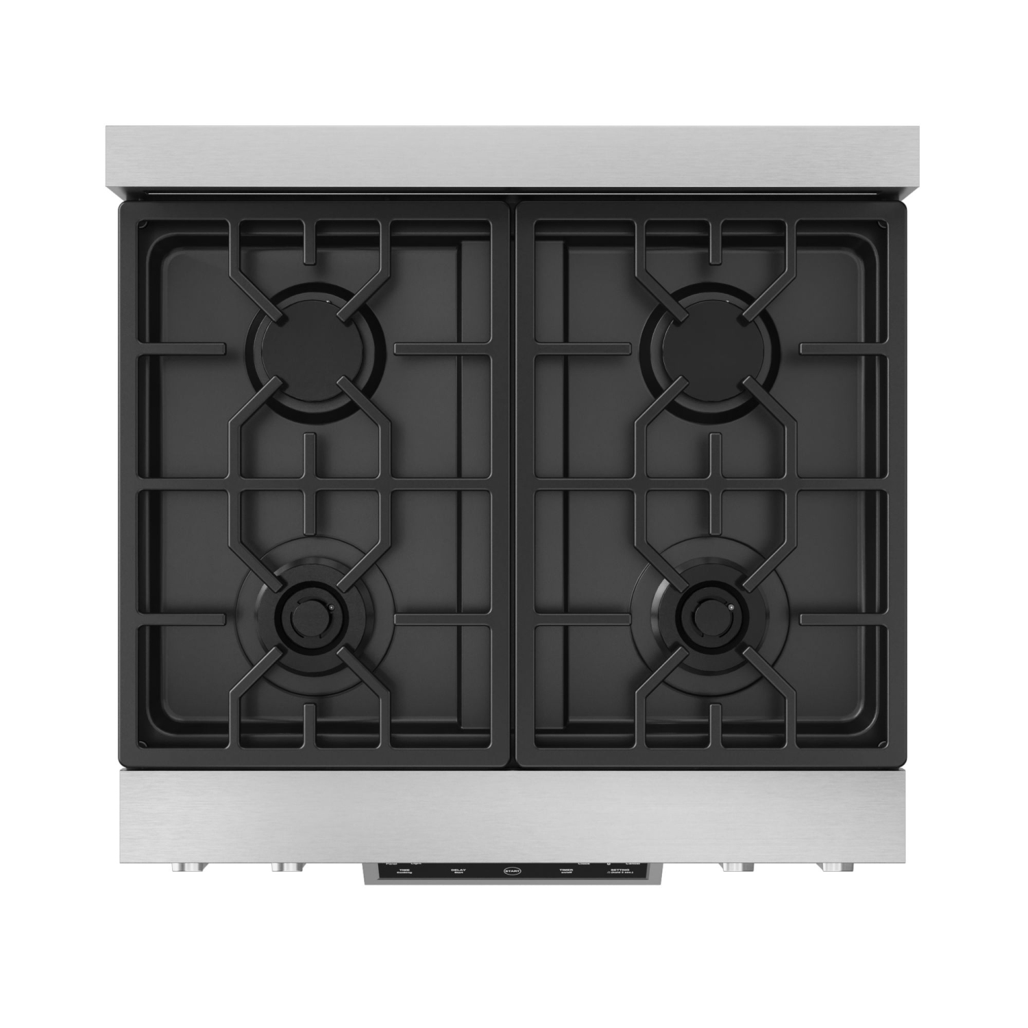 Cuisinière au gaz professionnelle de 30&nbsp;po Gordon Ramsay de THOR Kitchen avec panneau inclinable et commandes tactiles en acier inoxydable