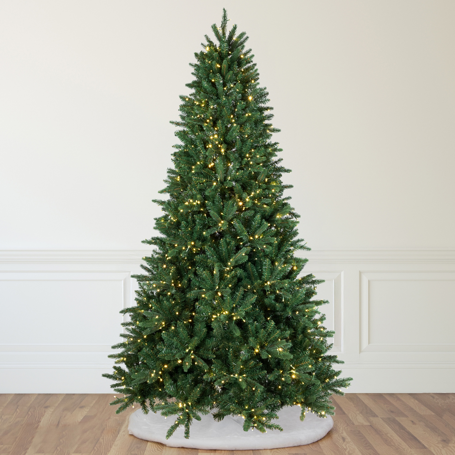 Real Touch™ Elite Pre-Lit Calgary Pine IPT Artificial Christmas Tree - 12' Dual Color LED