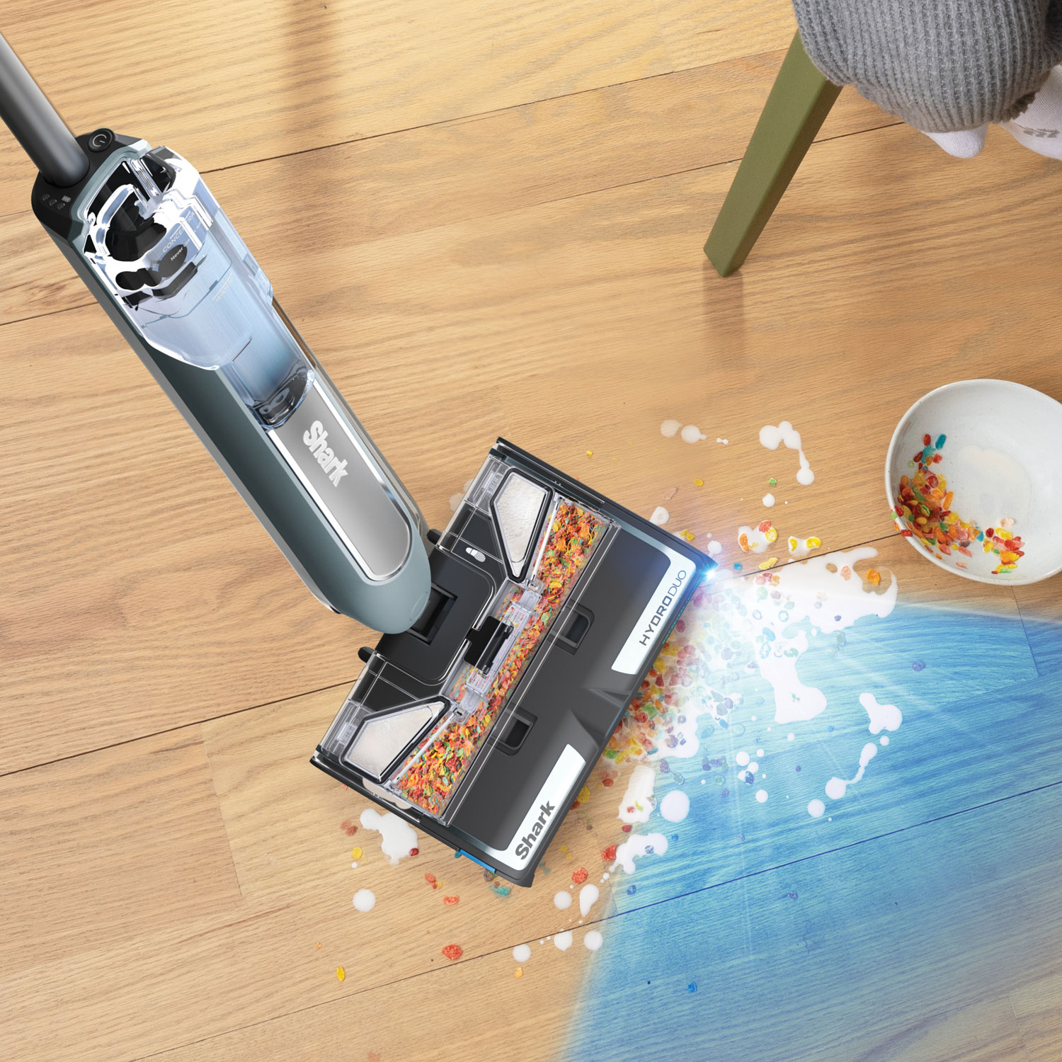 Shark HydroDuo Cordless Hard Floor Wet/Dry Vacuum & Mop - Grey