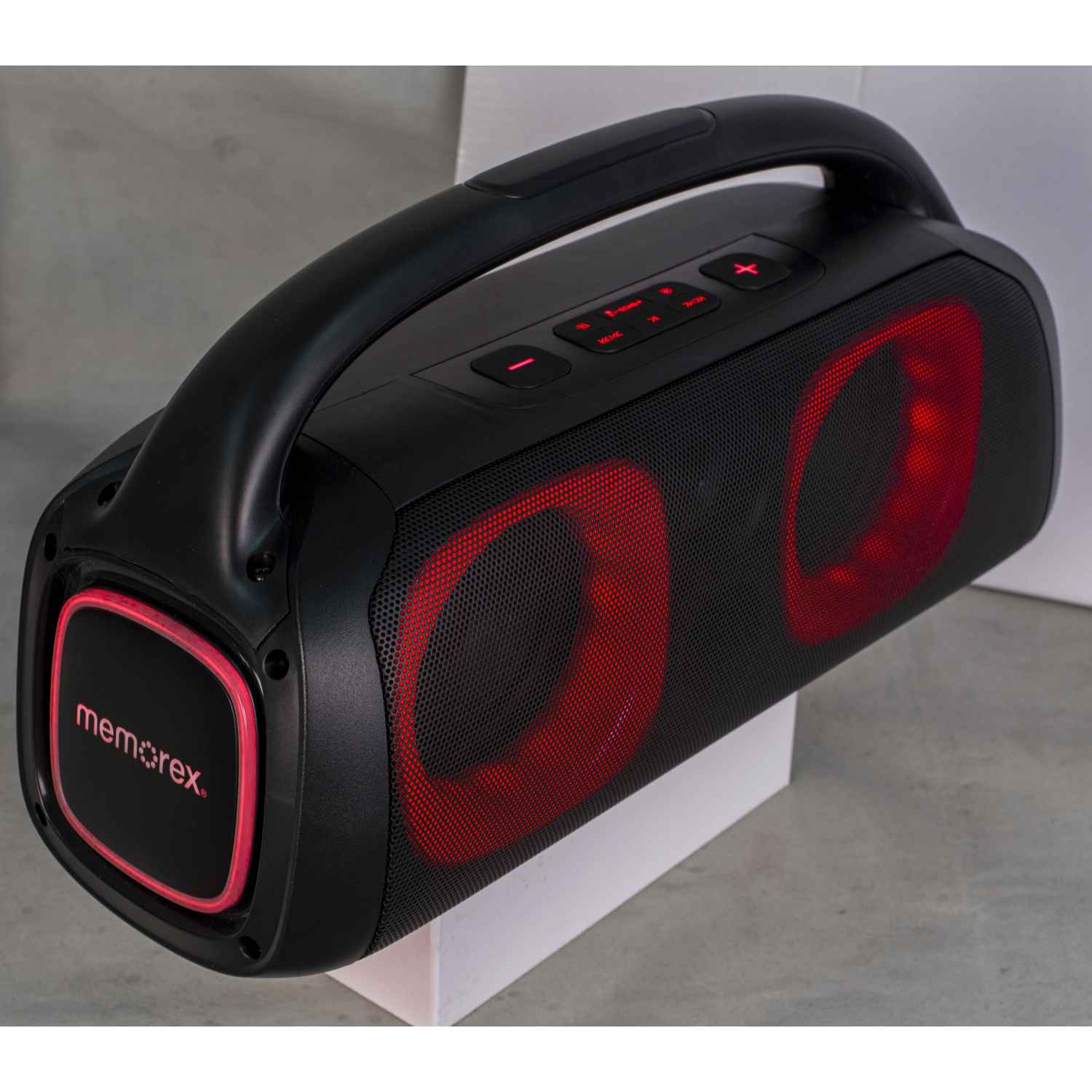 Memorex BTS300 Pump Box: Rechargeable Bluetooth Speaker