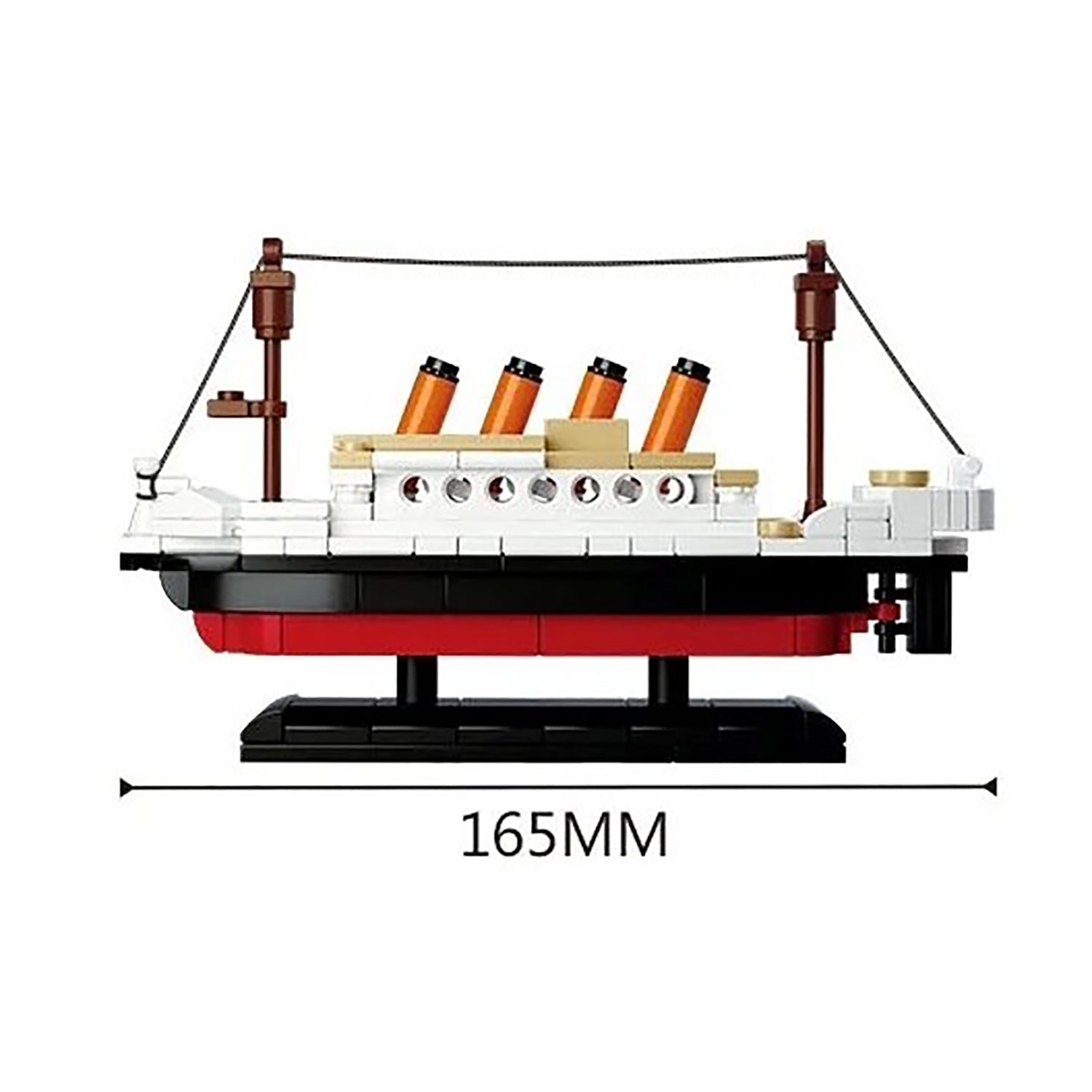 Sluban - Titanic Building Blocks Set with 2 Figures, 194 Pieces