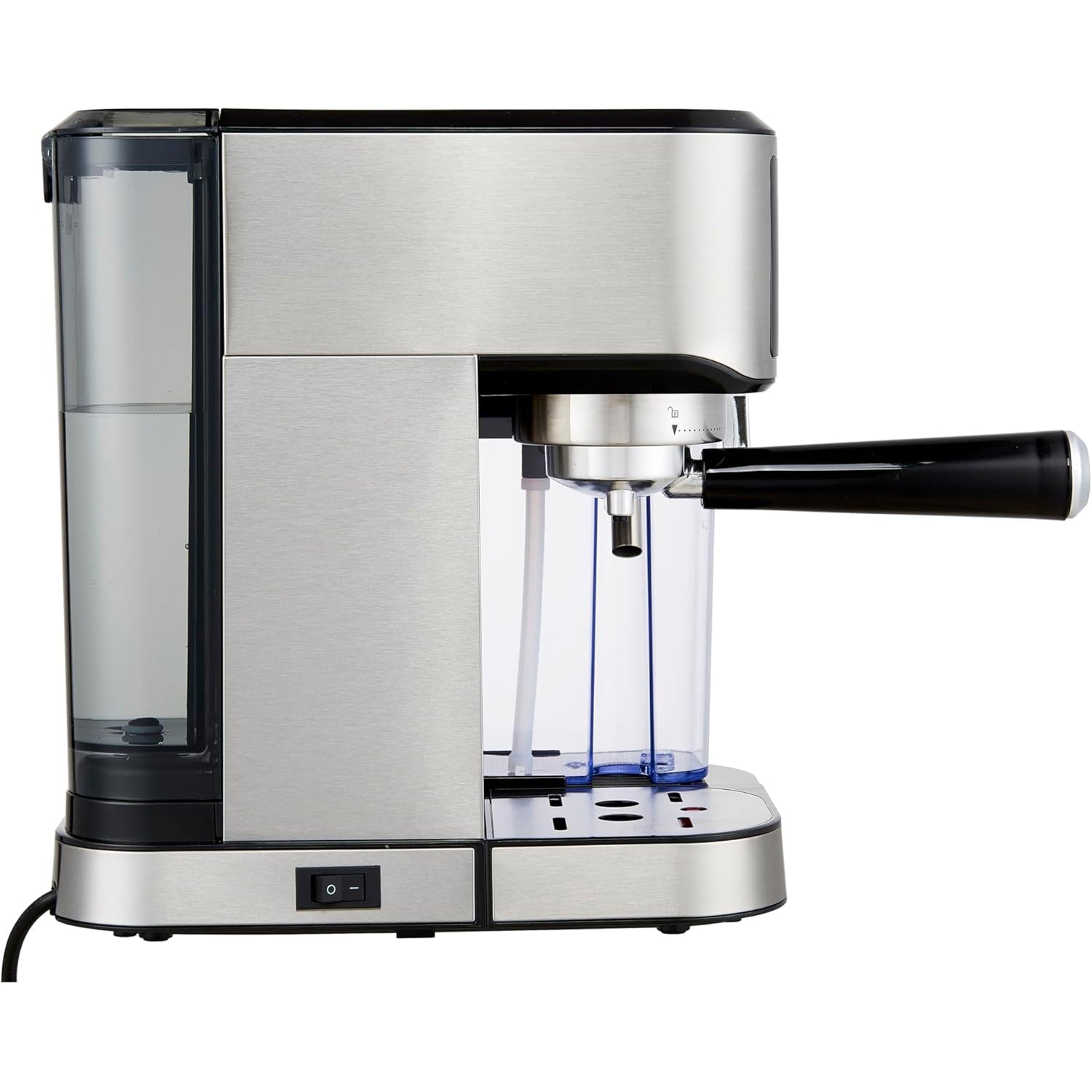 Salton – Machine à espresso 3-en-1 Barista+, contenant à lait amovible, acier inoxydable