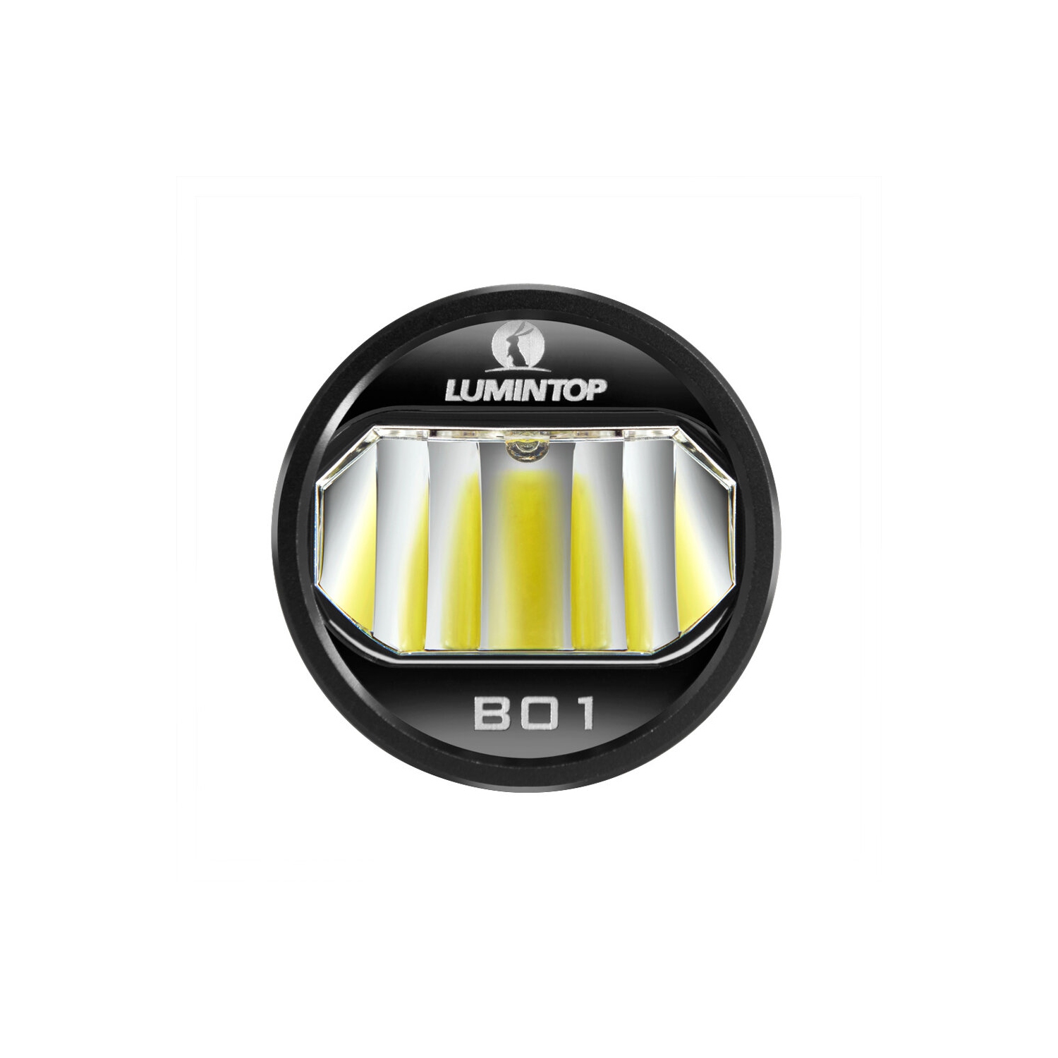 Lumintop B01 900LM 216&nbsp;m Lampe de vélo rechargeable USB AntiGlare Phare de vélo 21700 Lampe de poche d'extérieur
