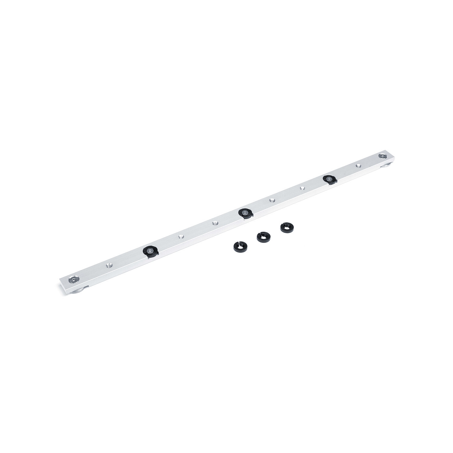 Outil de travail du bois à manivelle à barre à onglets en alliage d'aluminium pour scie à table