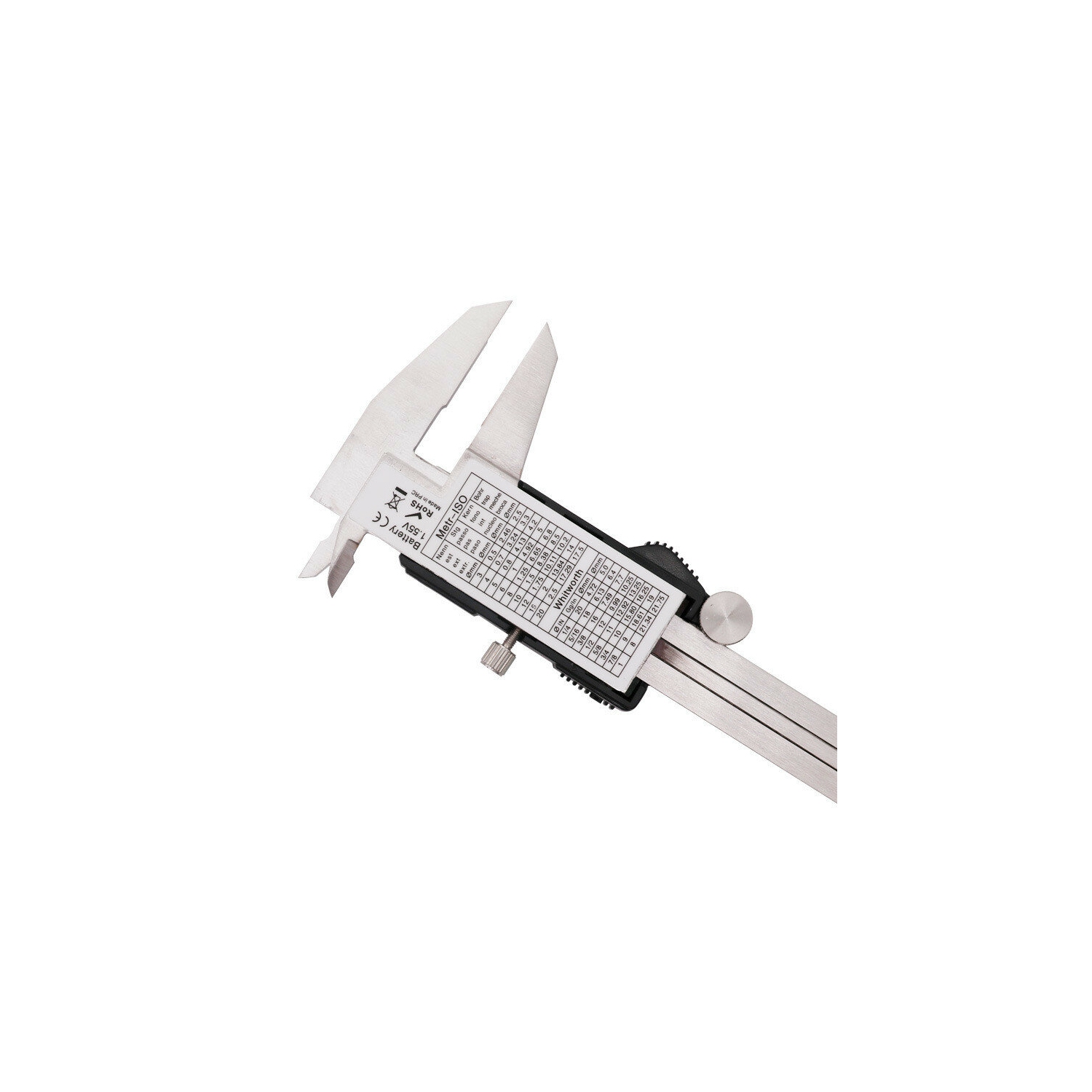 150mm Electronic Digital Vernier Caliper Stainless Steel Vernier Caliper Gauge Woodworking Measuring Tool