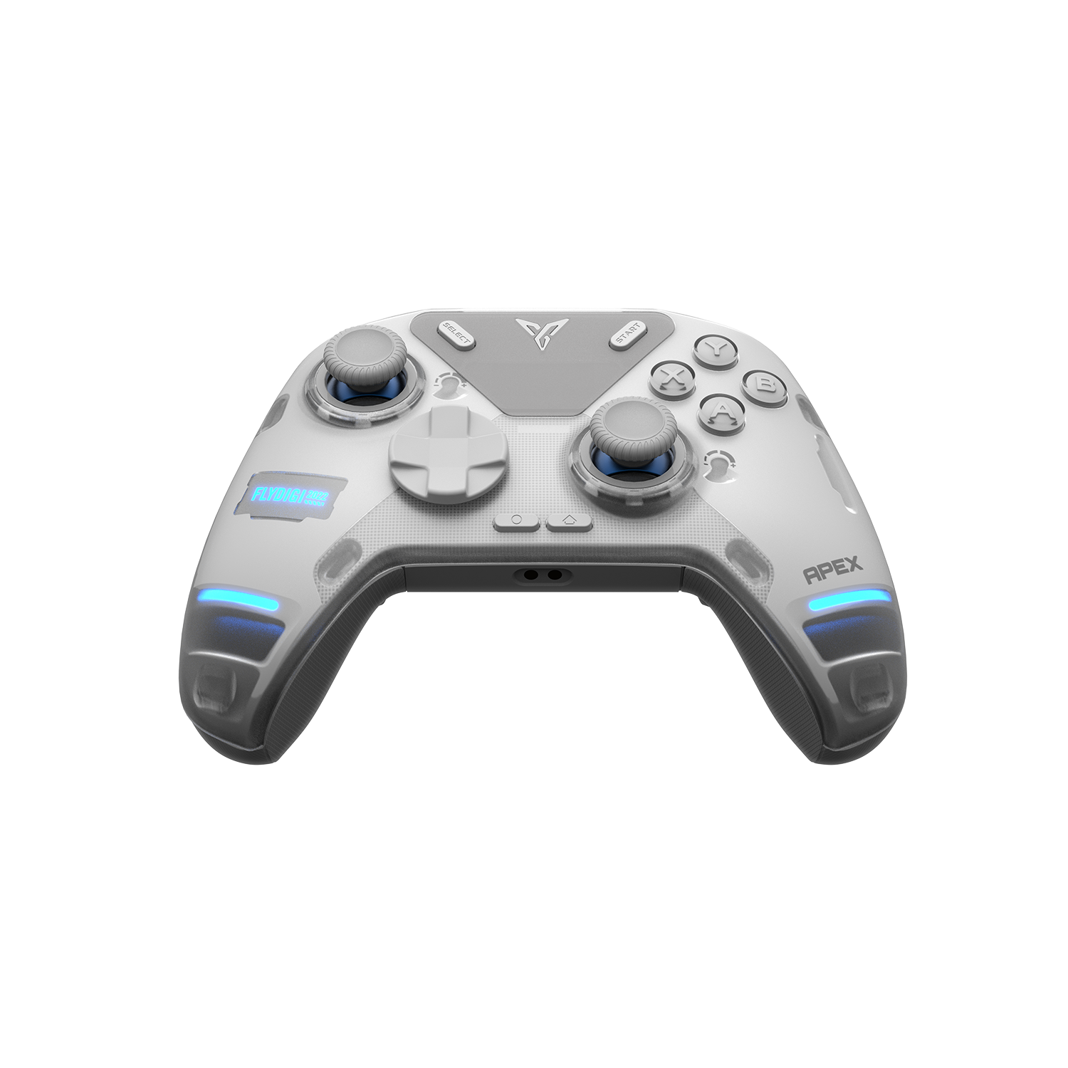 FlyDiGi APEX 4 Gaming Controller Wireless Elite Force Feedback Trigger Support PC/Switch/Mobile/TV Box Gamepad 2024 New White Standard Edition