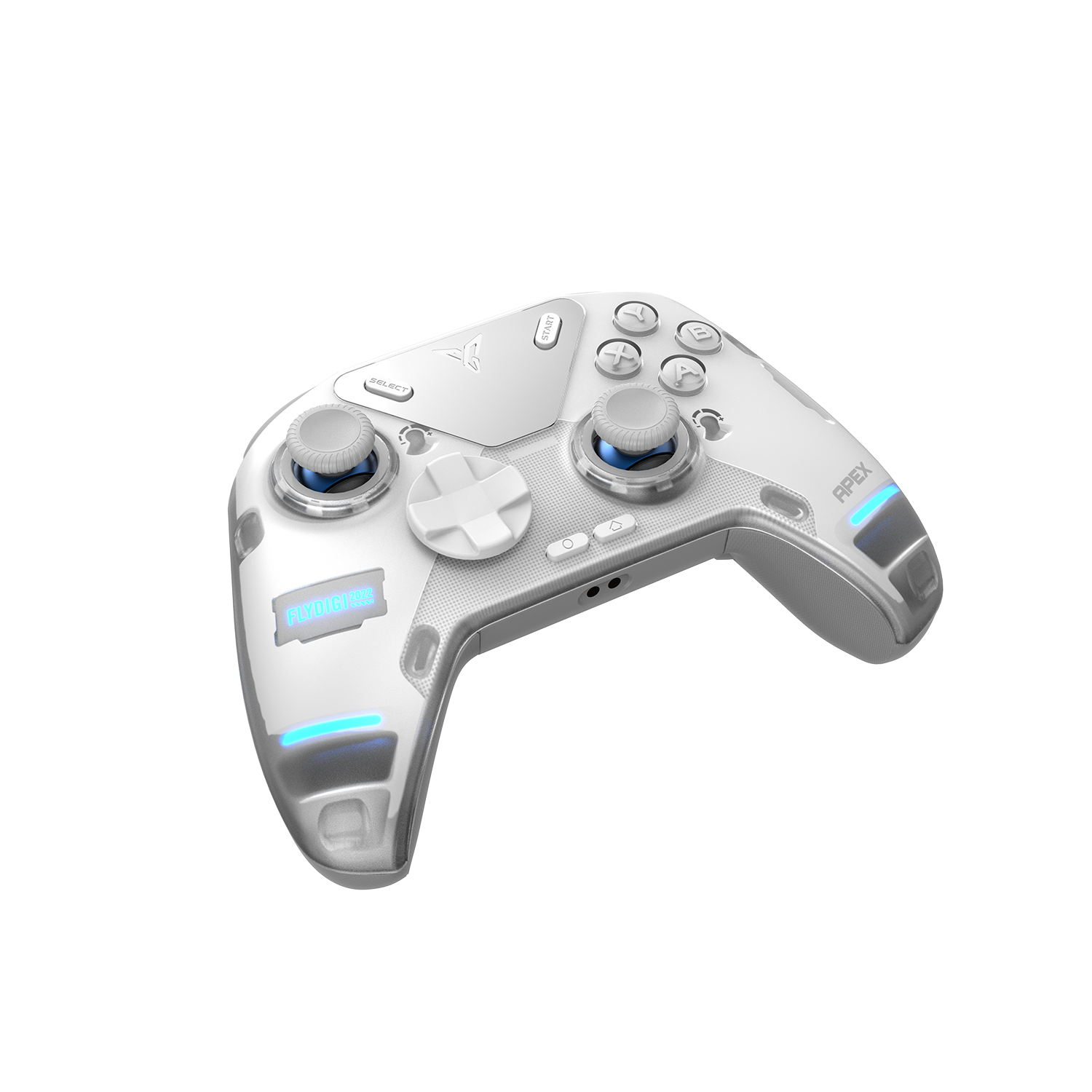 FlyDiGi APEX 4 Manette de jeu sans fil Elite Force Feedback Trigger Support PC/Switch/Mobile/TV Box Gamepad 2024 New White Standard Edition