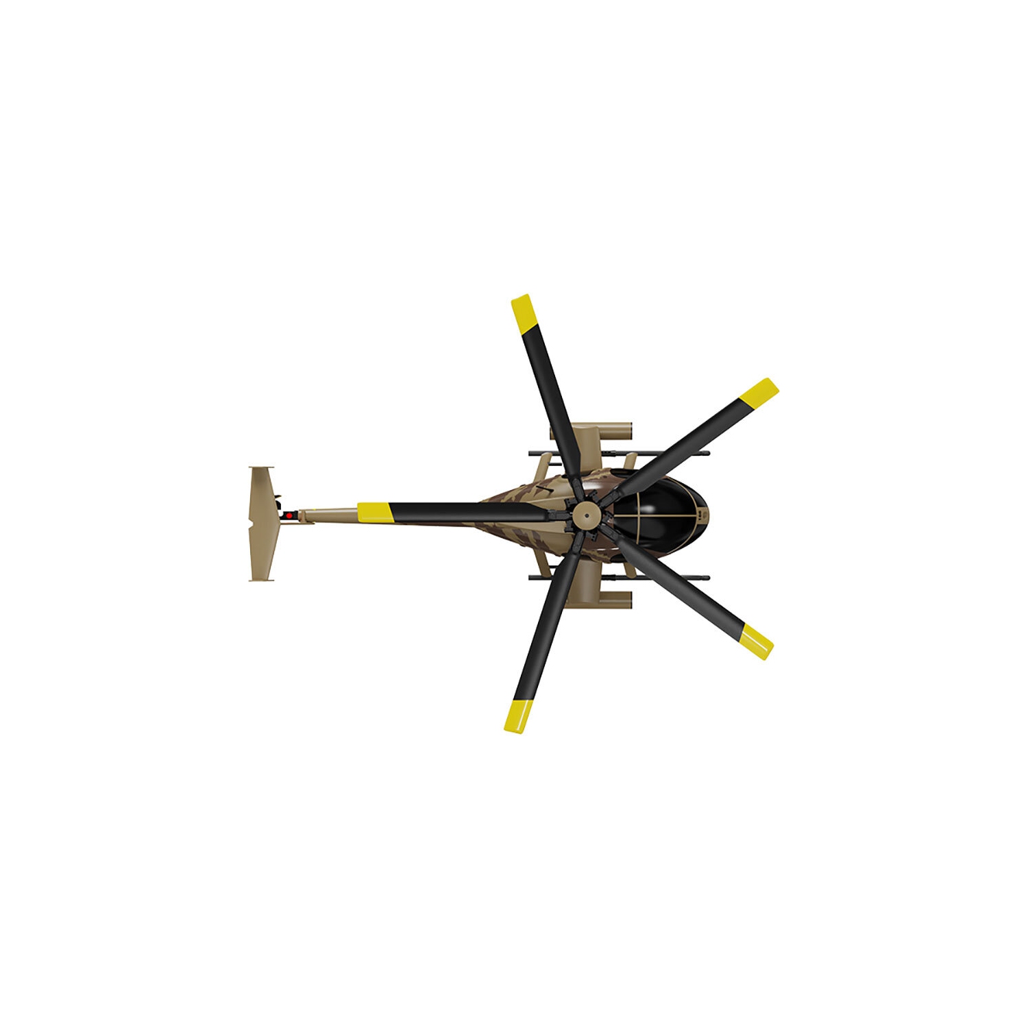 RC ERA C189 MD500 2.4G 4CH UAV 1:28 Fixed Height Single Blade Flybarless RC Helicopter RTF