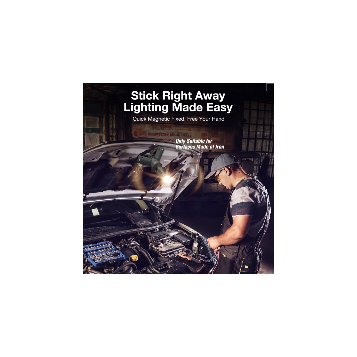 Lanterne de camping rechargeable VP-CL03 de Thorfire, trépied de lampe portatif, gradateur à 3 couleurs, lanterne extensible et étanche IPX7 avec