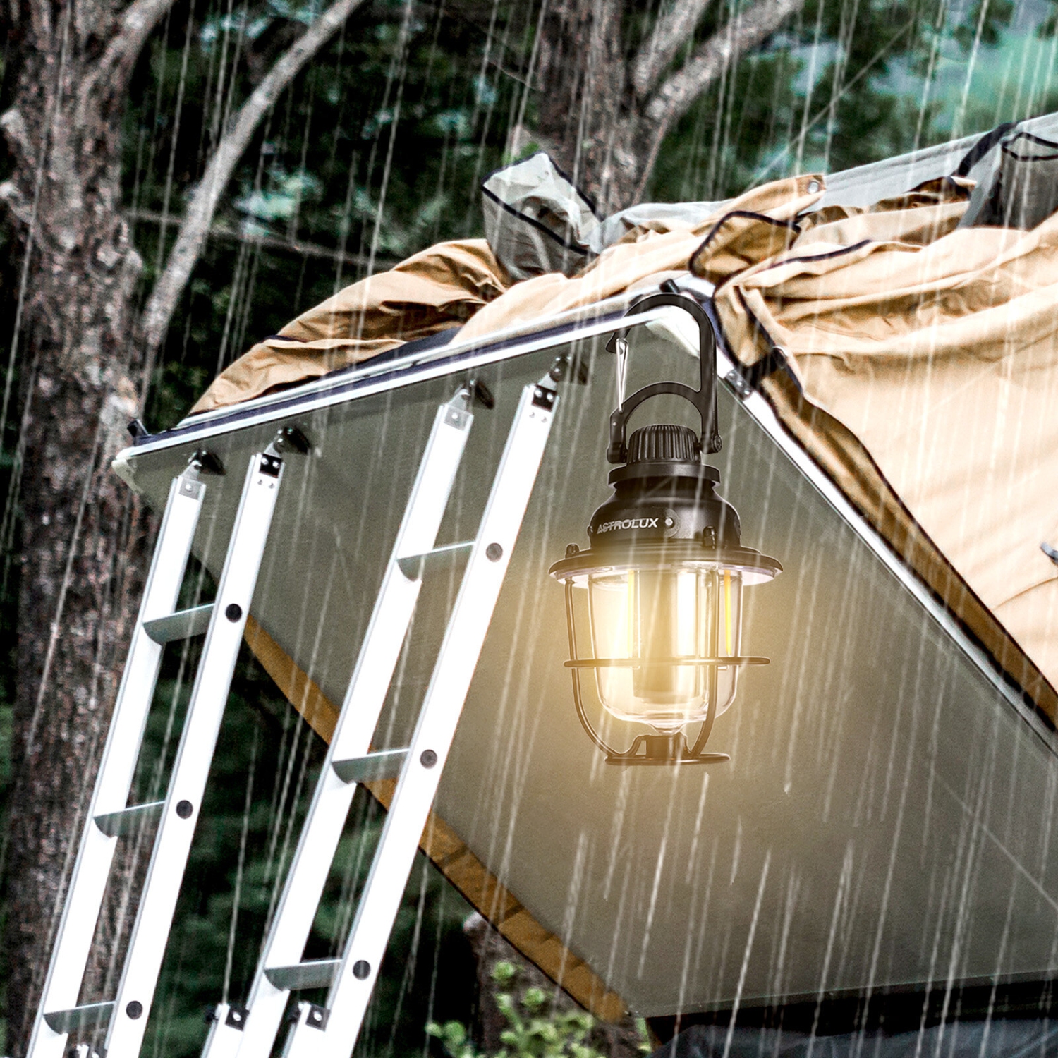 Lampe de camping à gradation progressive CL01 1800-6500K d'Astrolux Trépied disponible USB-C rechargeable 30&nbsp;h Max Runtime d'extérieur Lampe