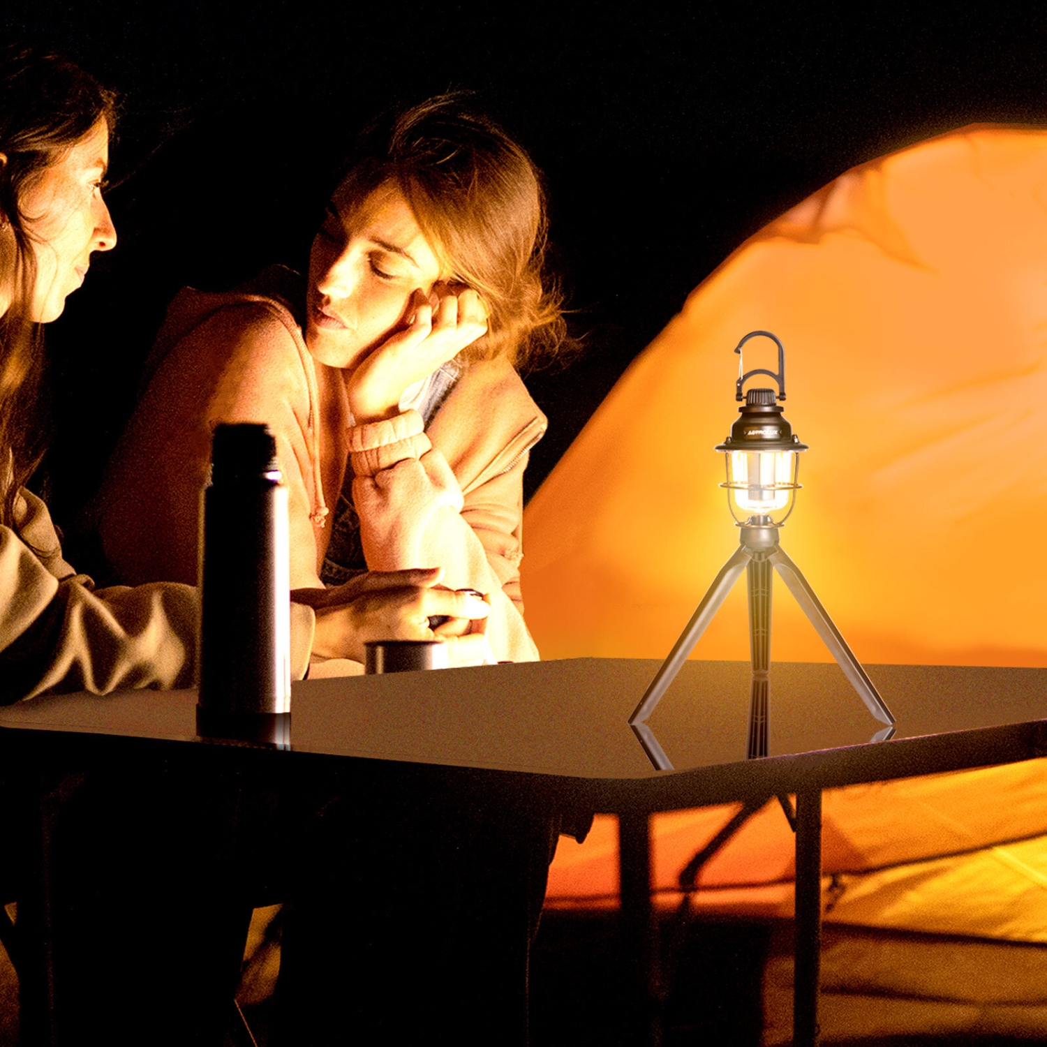 Lampe de camping à gradation progressive CL01 1800-6500K d'Astrolux Trépied disponible USB-C rechargeable 30&nbsp;h Max Runtime d'extérieur Lampe