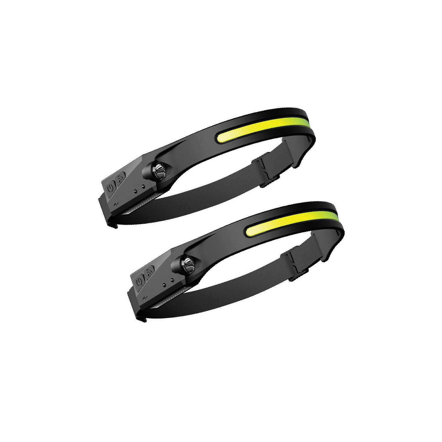 Capteur d'onde LX200 de Bikight 1200&nbsp;mAh 270 Large portée 350LM 5 Modes d'éclairage LED Lampe frontale USB Lampe frontale rechargeable COB Vélo