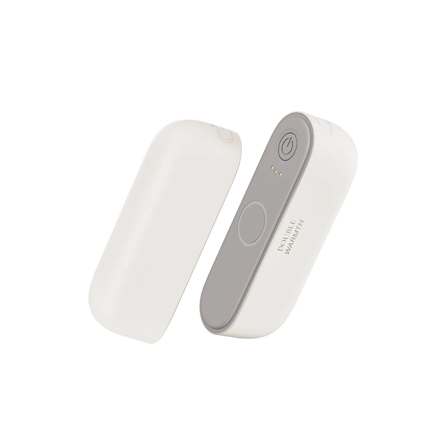 Chauffe-mains magnétique rechargeable Chauffe-mains intelligent 2-en-1 Chauffage rapide 45/55/60C pour des cadeaux chauds