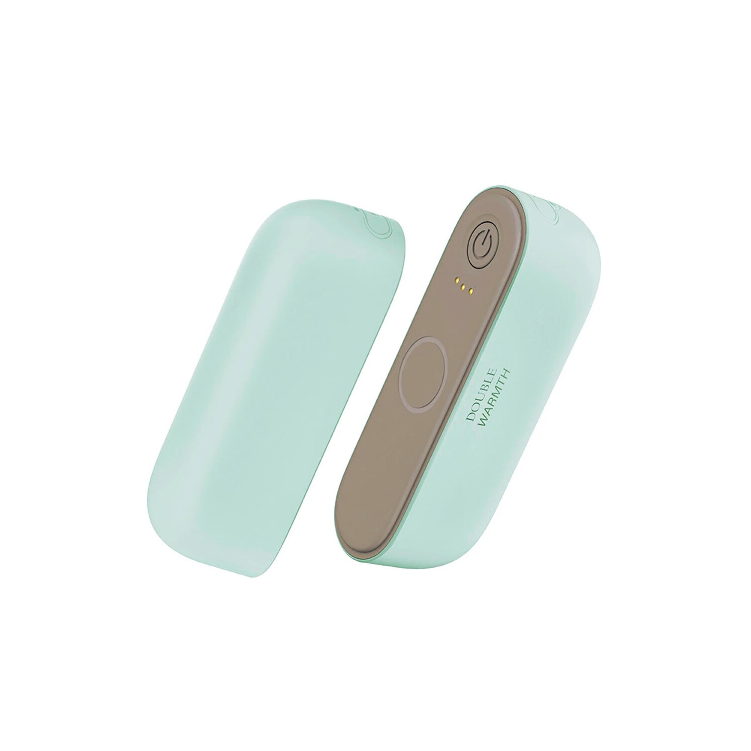 Chauffe-mains magnétique rechargeable Chauffe-mains intelligent 2-en-1 Chauffage rapide 45/55/60C pour des cadeaux chauds