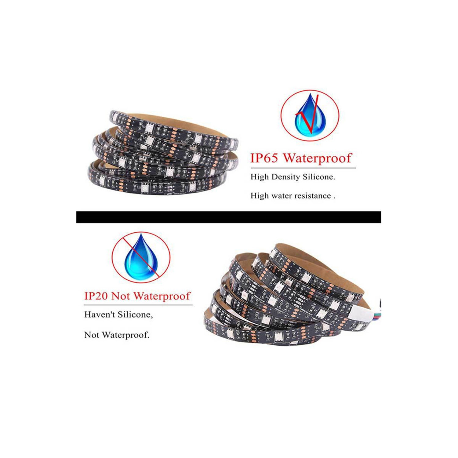 LED Set Light With 5V 5050RGB Colorful TV Background Light with USB Bluetooth Smart Atmosphere Light Strip