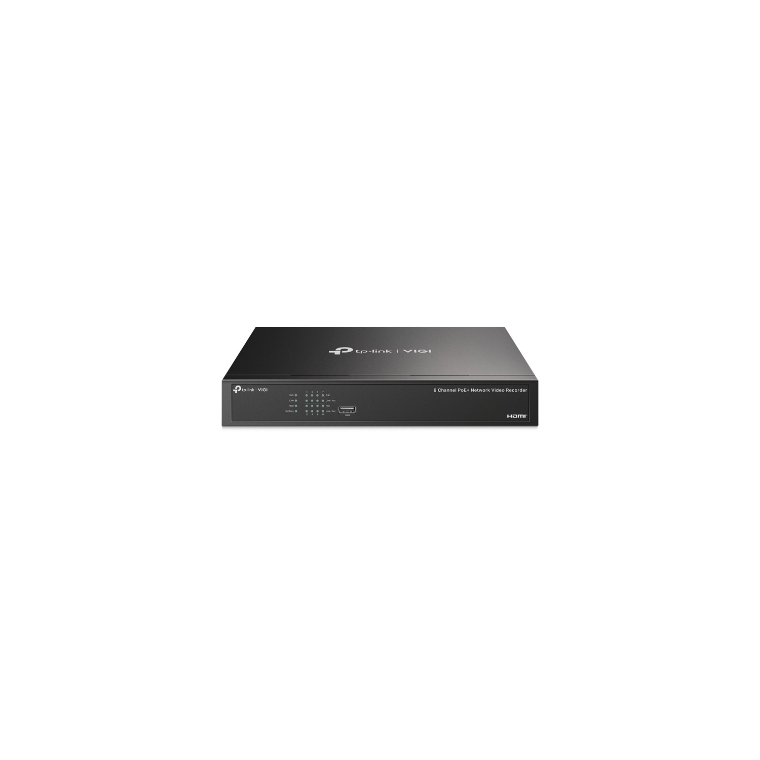 Enregistreur vidéo réseau PoE+ 16&nbsp;Mpx à 8 canaux VIGI NVR1008H-8P de TP-Link