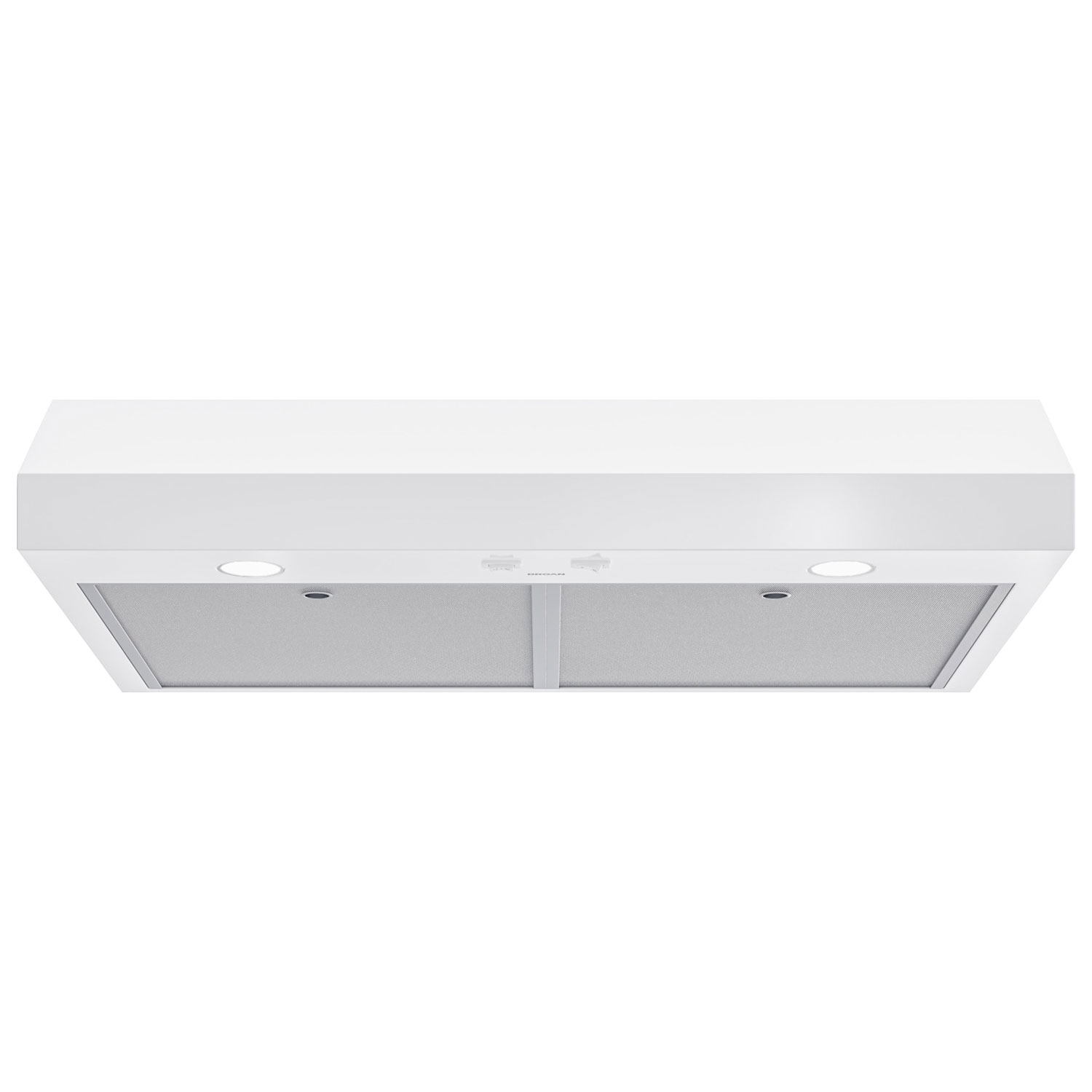 Hotte de dessous d'armoire de 30 po de Broan - Blanc