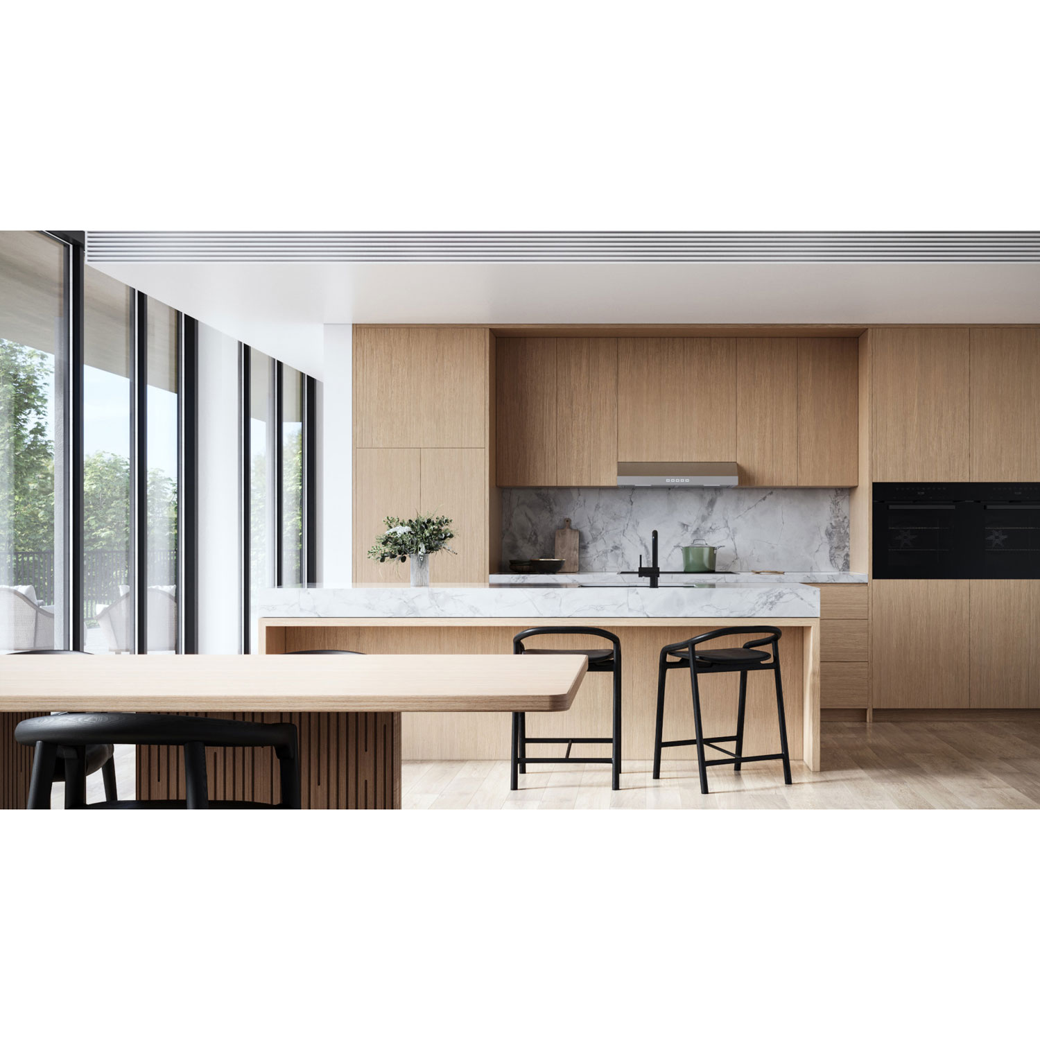 Hotte de dessous d'armoire de 30 po de Broan - Acier inoxydable