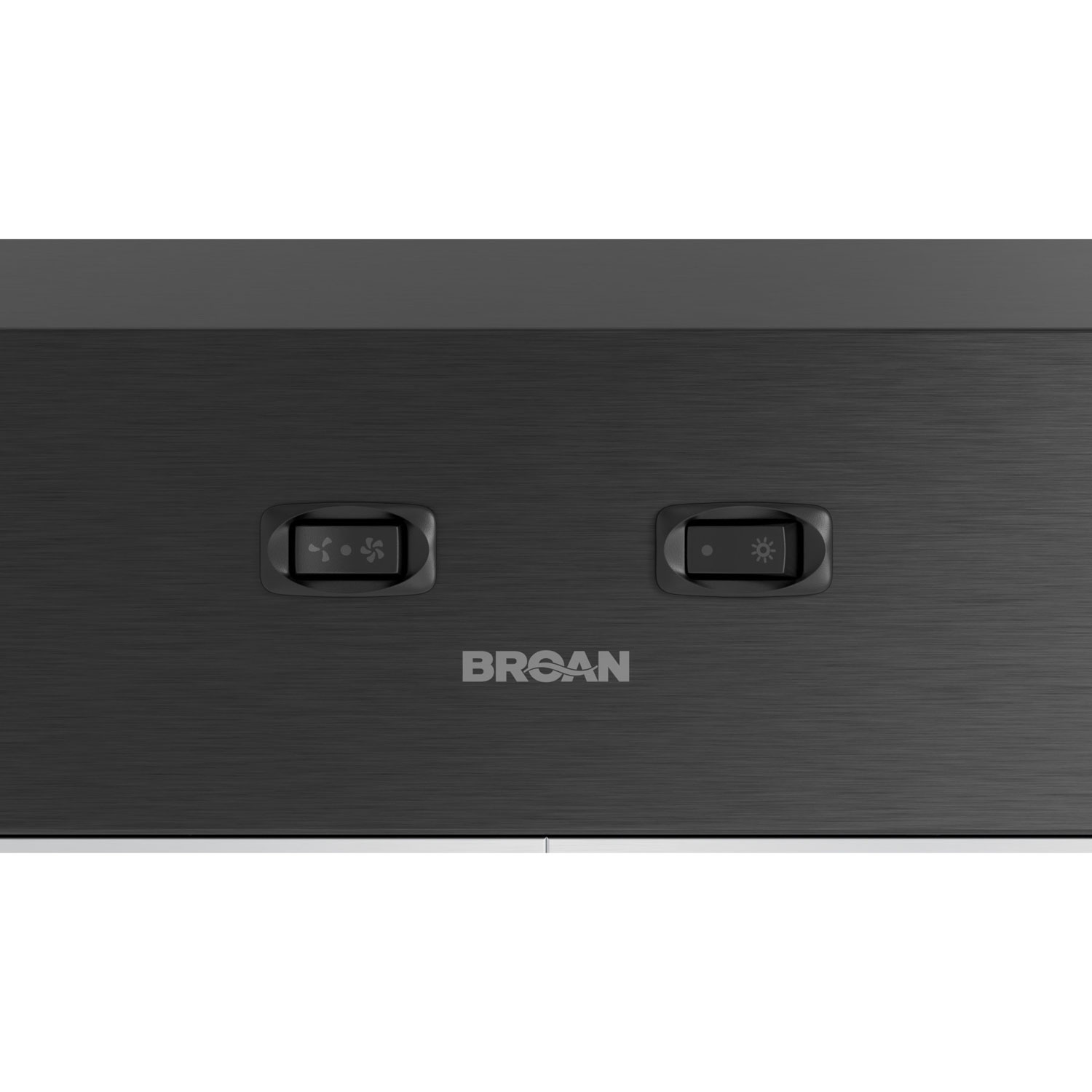 Hotte de dessous d'armoire de 30 po de Broan - Acier inoxydable noir