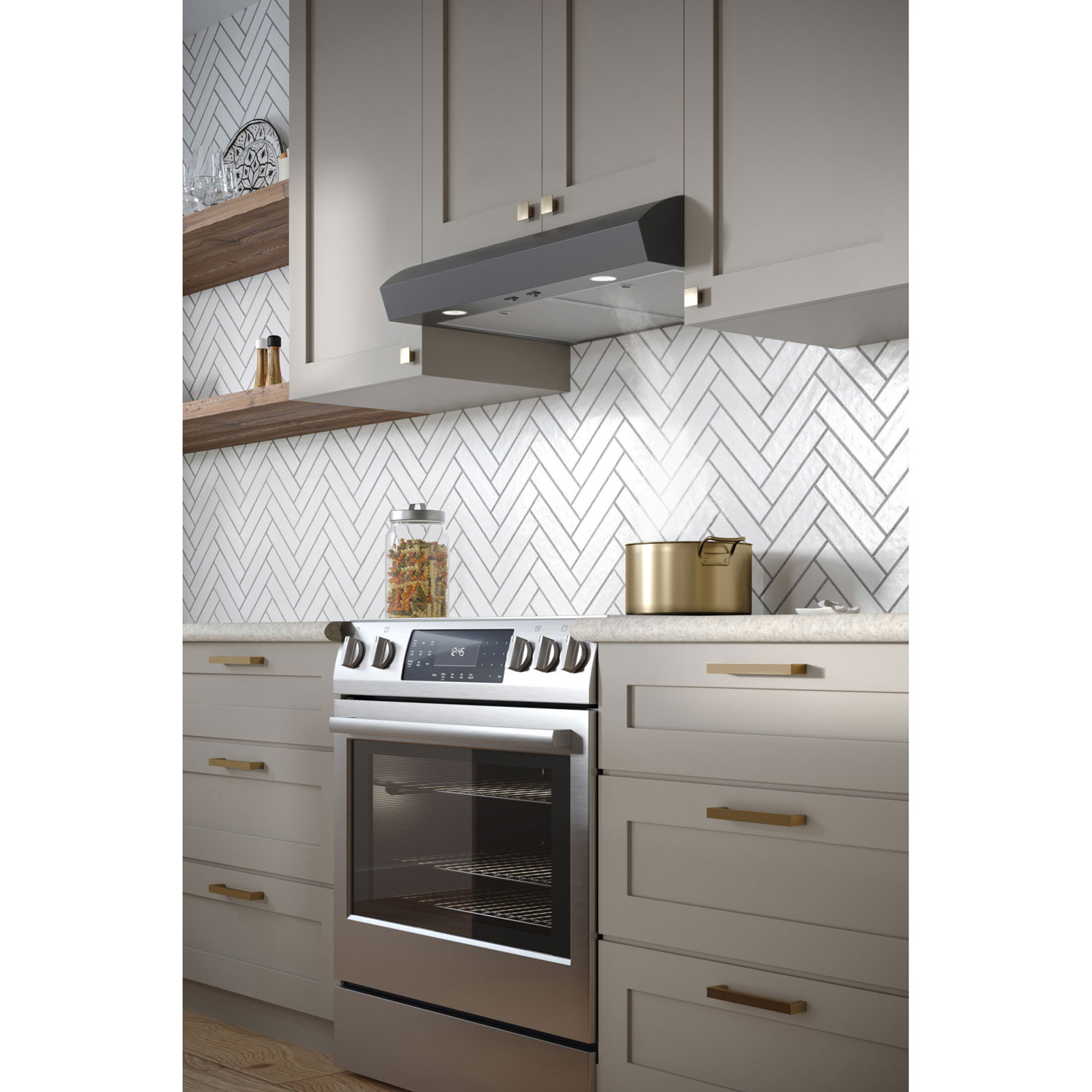 Broan 30" Under Cabinet Range Hood - Black