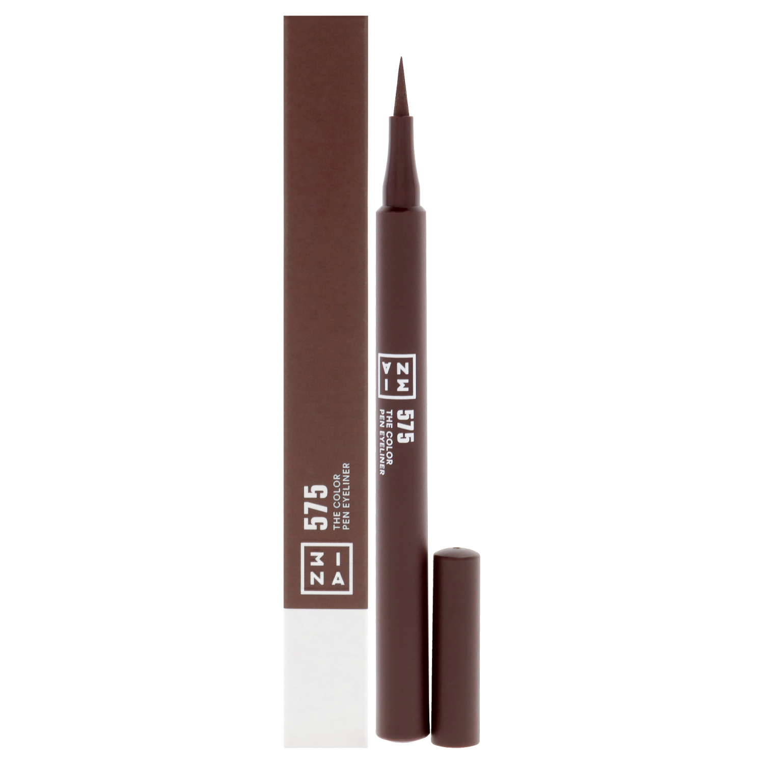 The Color Pen Eyeliner - 575 brun par 3INA pour Femmes - 0034&nbsp;oz Eyeliner