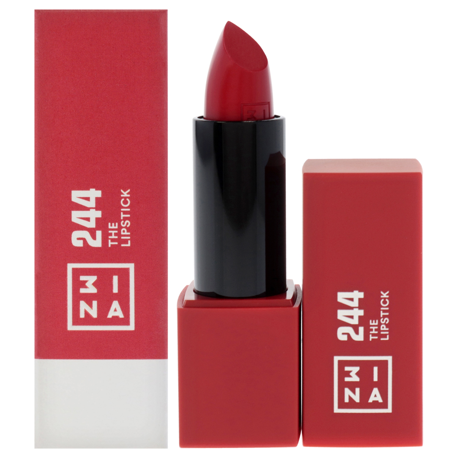 The Lipstick - 244 True Red by 3INA for Women - 0.16 oz Lipstick