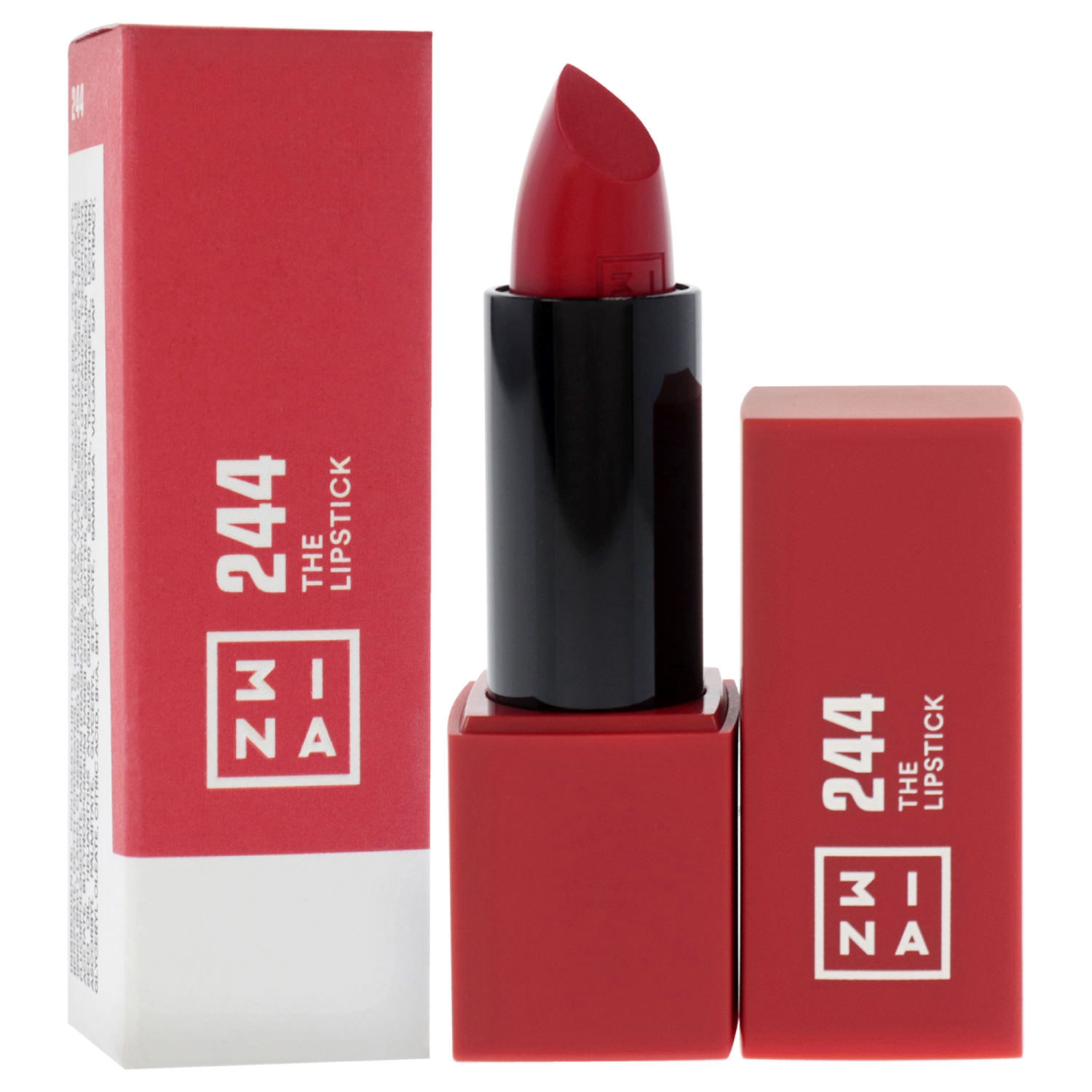 The Lipstick - 244 True Red by 3INA for Women - 0.16 oz Lipstick