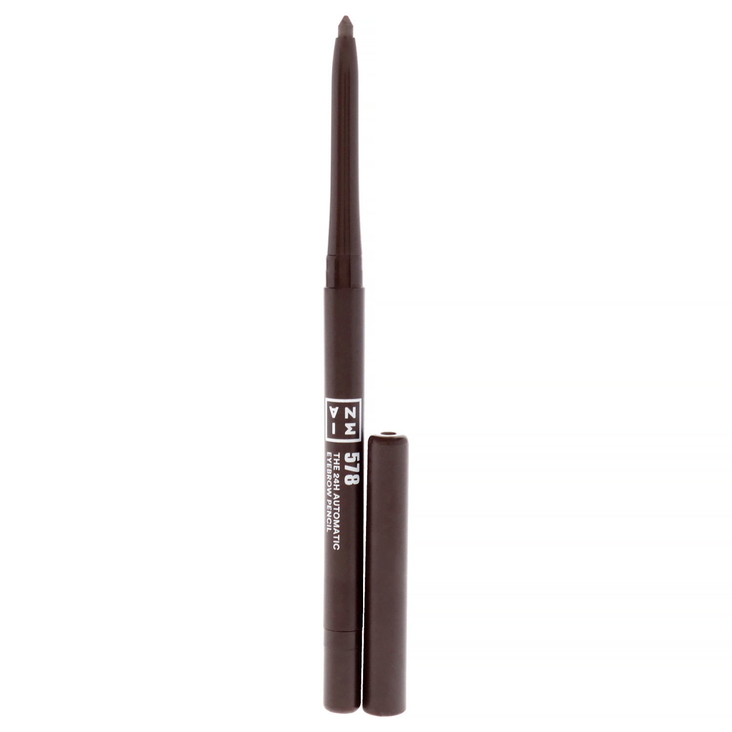 The 24H Automatic Eyebrow Pencil - 578 Chocolate by 3INA for Women - 0.011 oz Eyebrow Pencil