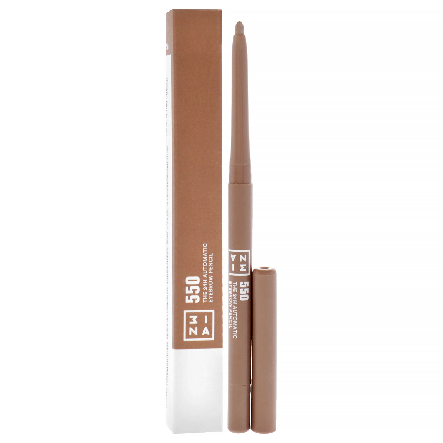 Le crayon à sourcils automatique 24H - 550 blond par 3INA pour femmes - 0011 oz