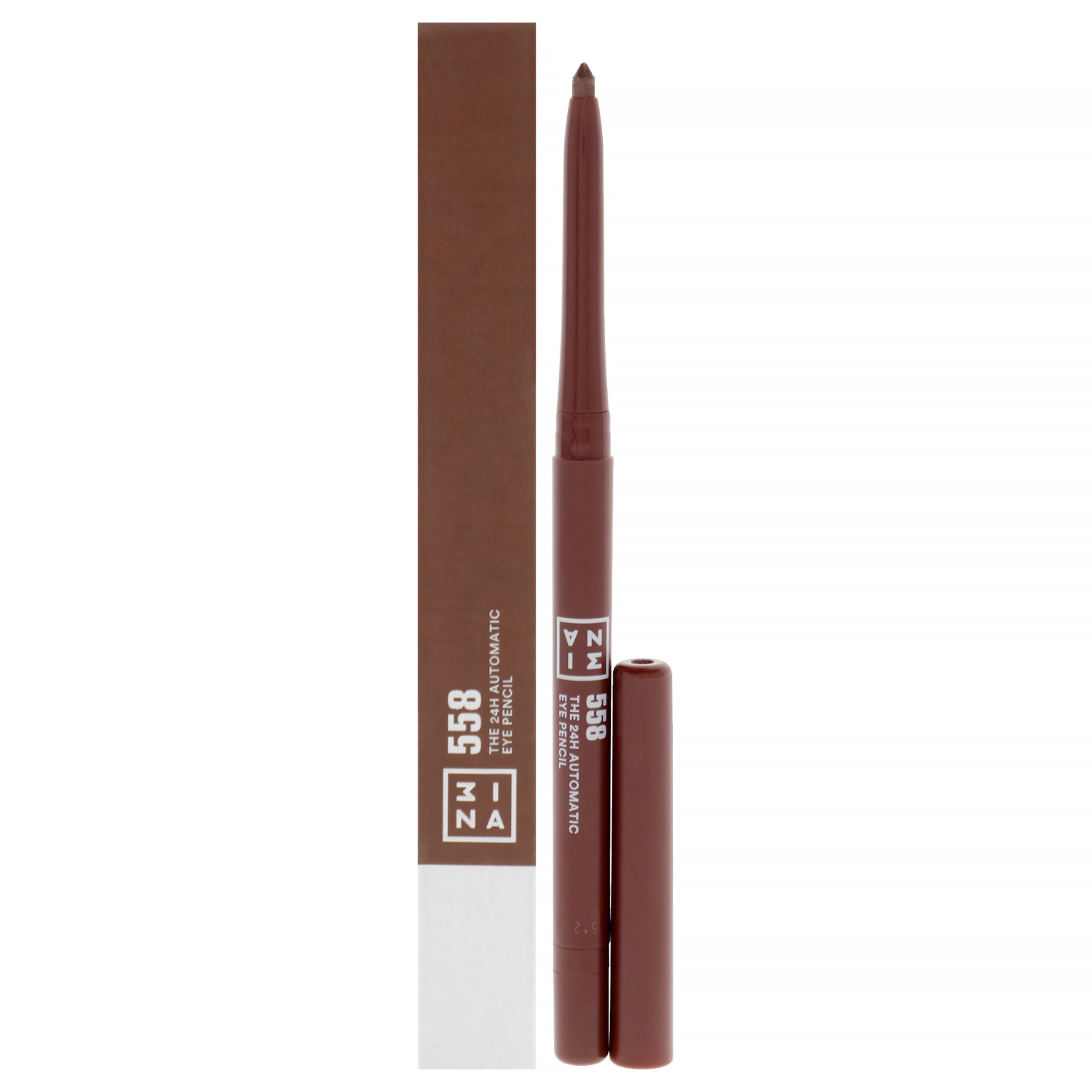 The 24H Automatic Eye Pencil - 558 Copper by 3INA for Women - 0.011 oz Eye Pencil