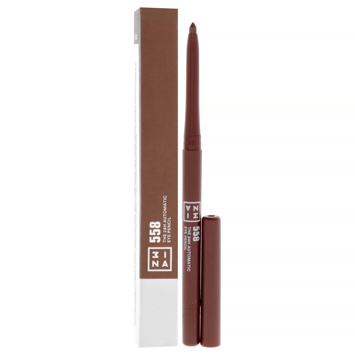 The 24H Automatic Eye Pencil - 558 Copper by 3INA for Women - 0.011 oz Eye Pencil