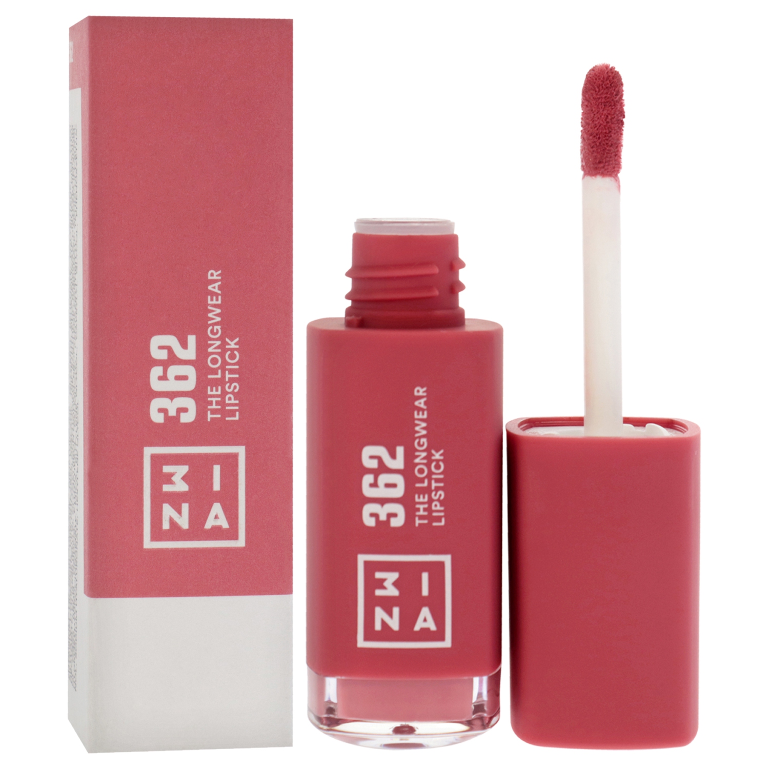 The Longwear Lipstick - 362 Pink by 3INA for Women - 0.20 oz Lipstick