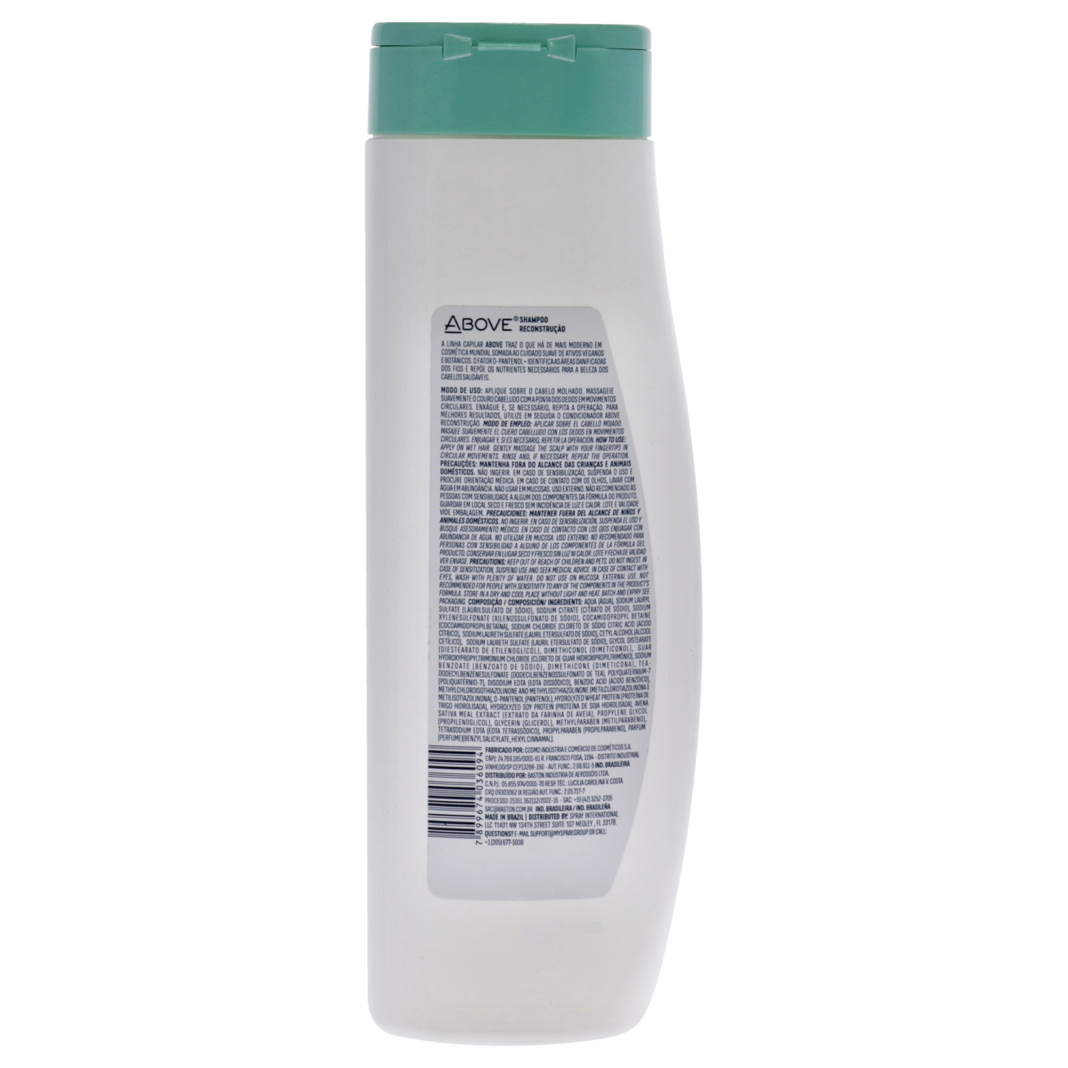 Shampooing Reconstruction par ci-dessus pour Shampooing unisexe - 10,9 oz