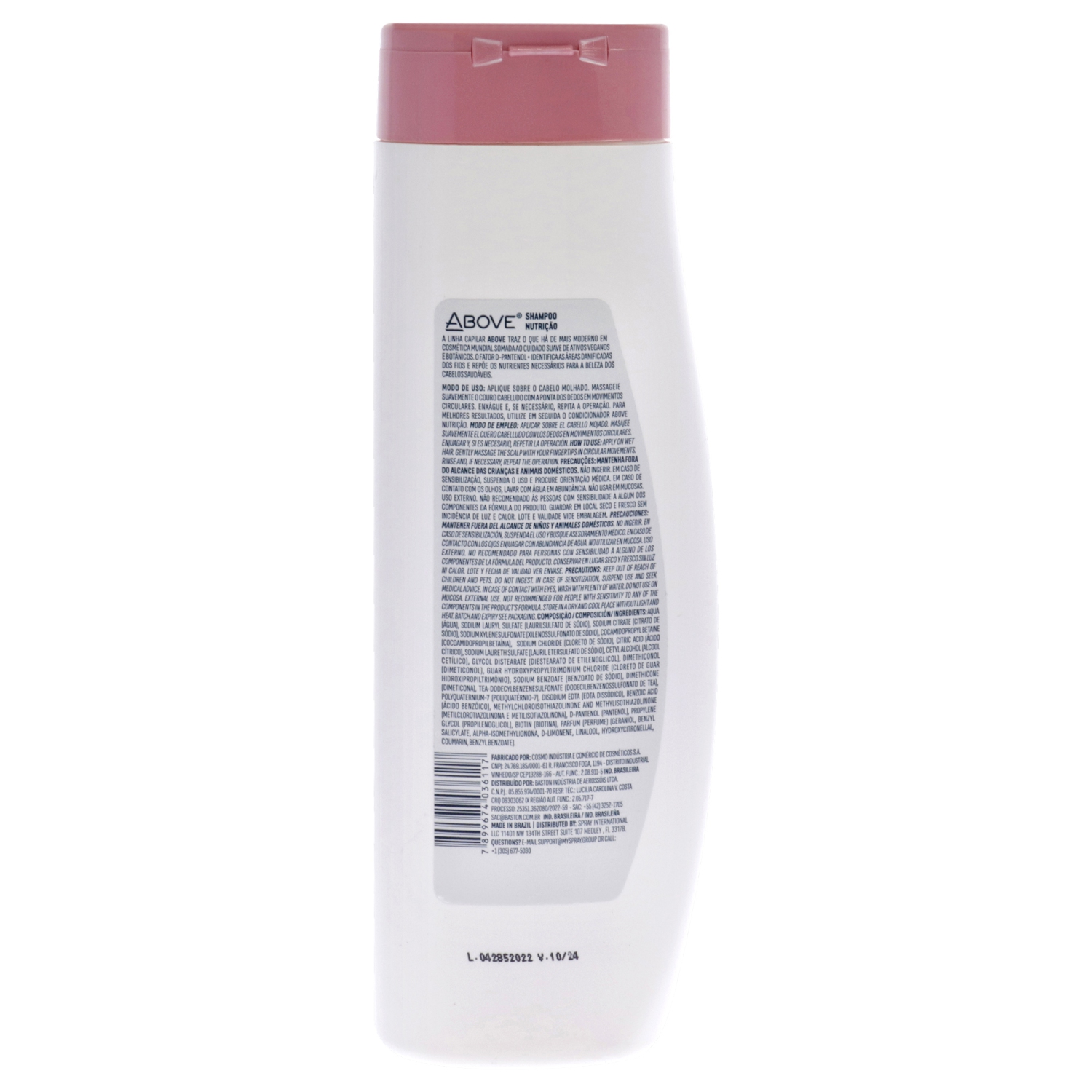 Shampooing nutritionnel par ci-dessus pour Unisexe - Shampooing 10,9&nbsp;oz