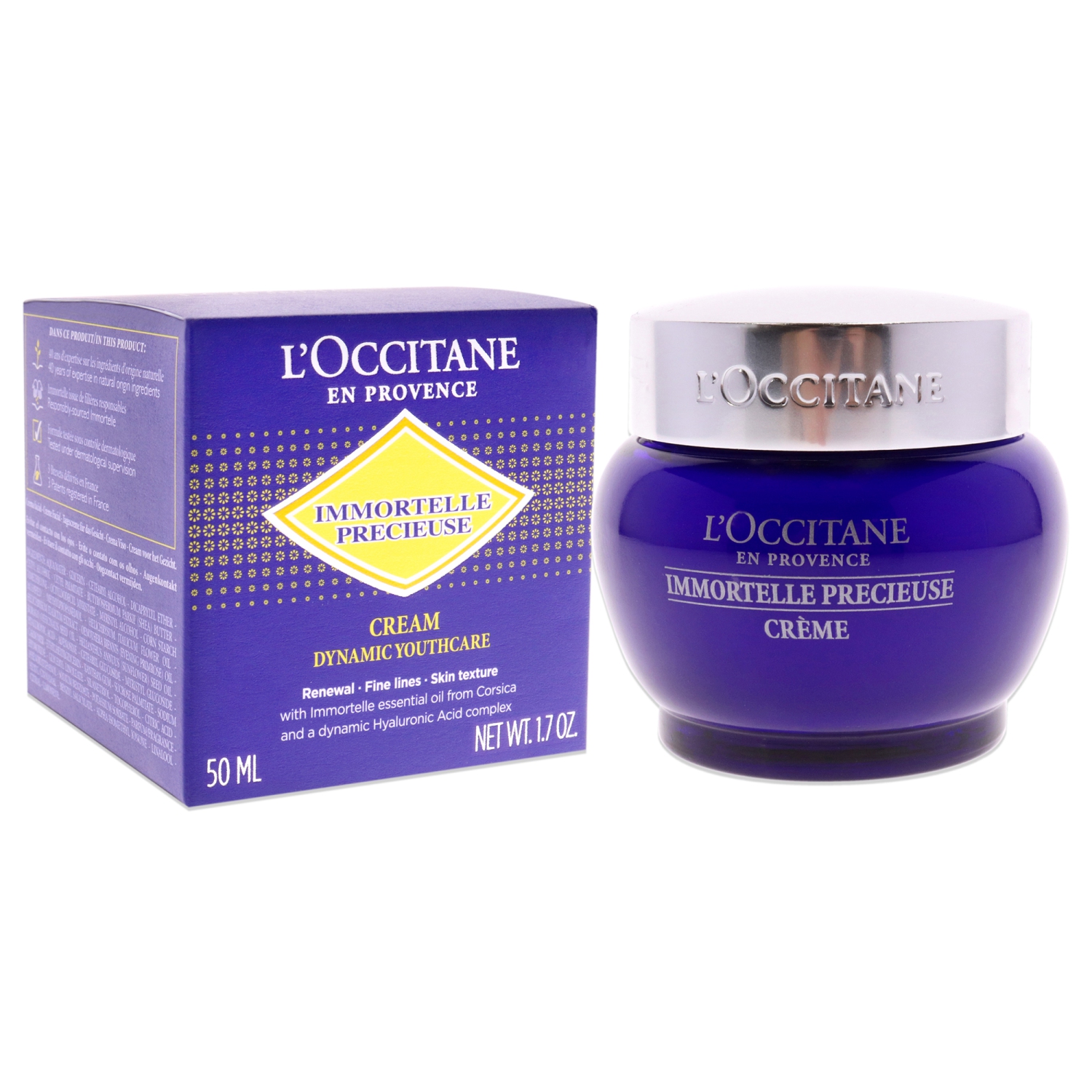 Immortelle Precious Cream by LOccitane for Unisex - 1.7 oz Cream