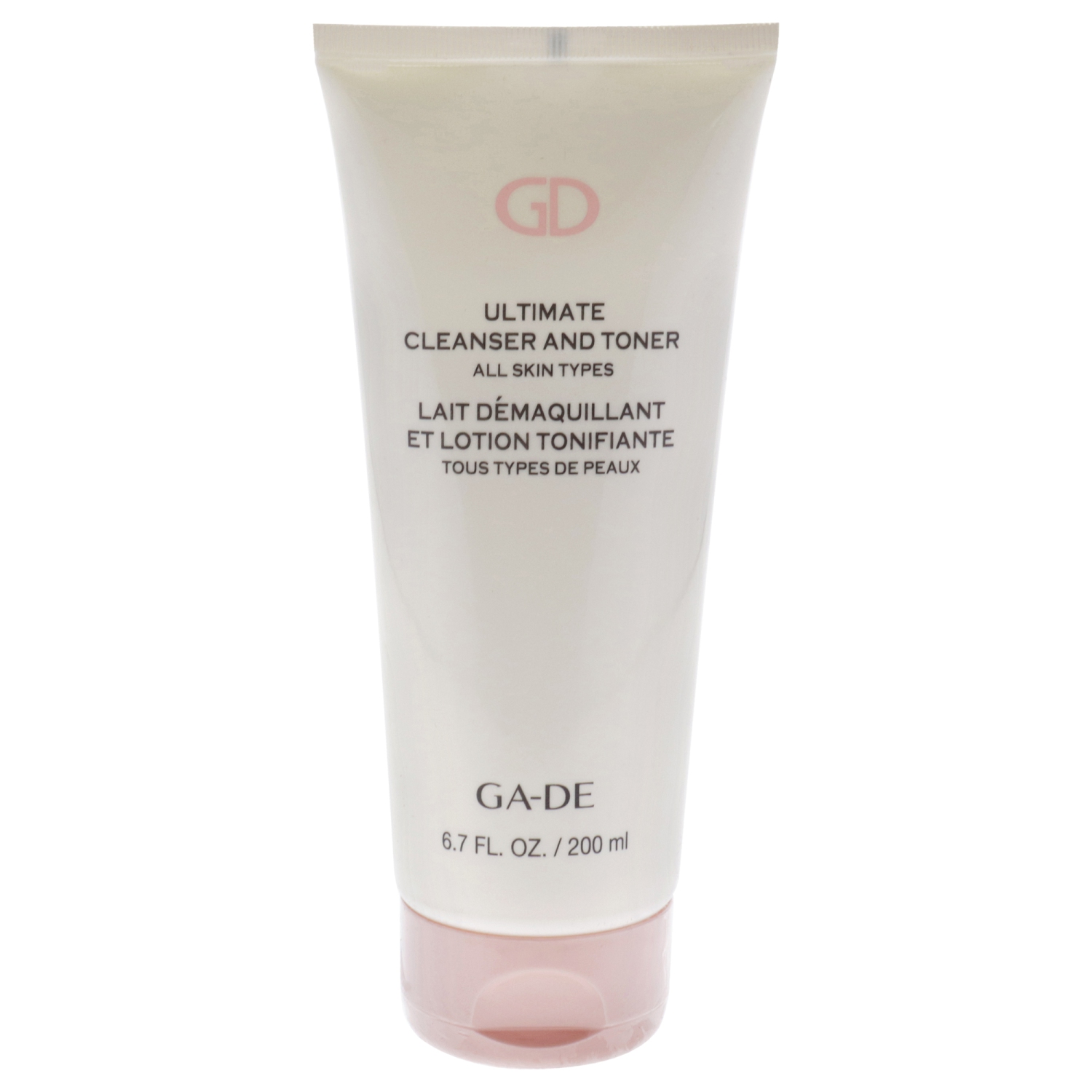 Ultimate Cleanser and Toner - All Skin Types by GA-DE for Women - 6.7 oz Cleanser